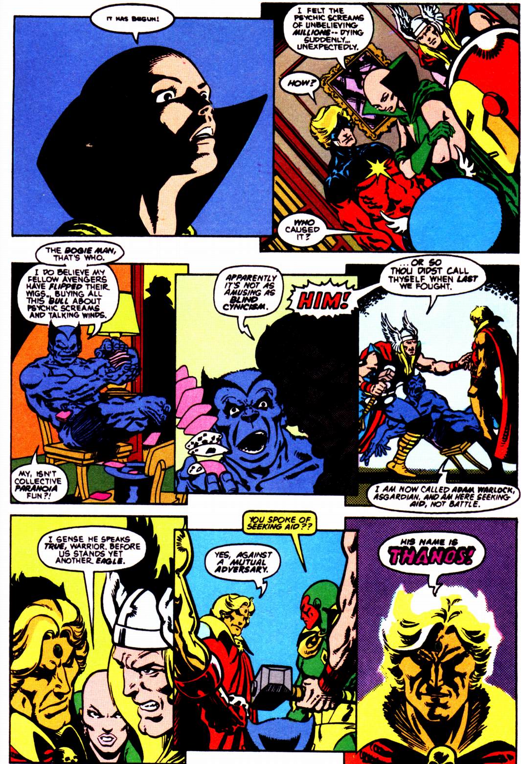 Read online Warlock (1982) comic -  Issue #5 - 37
