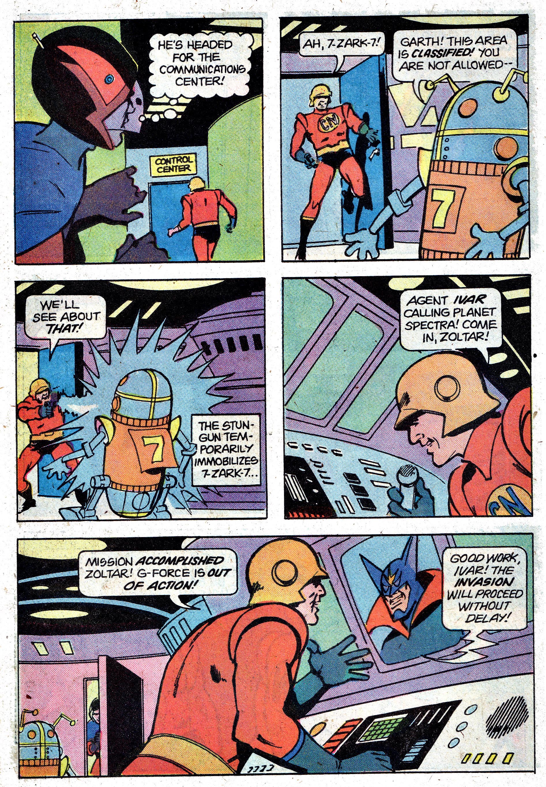 Read online Battle of the Planets (1979) comic -  Issue #7 - 18