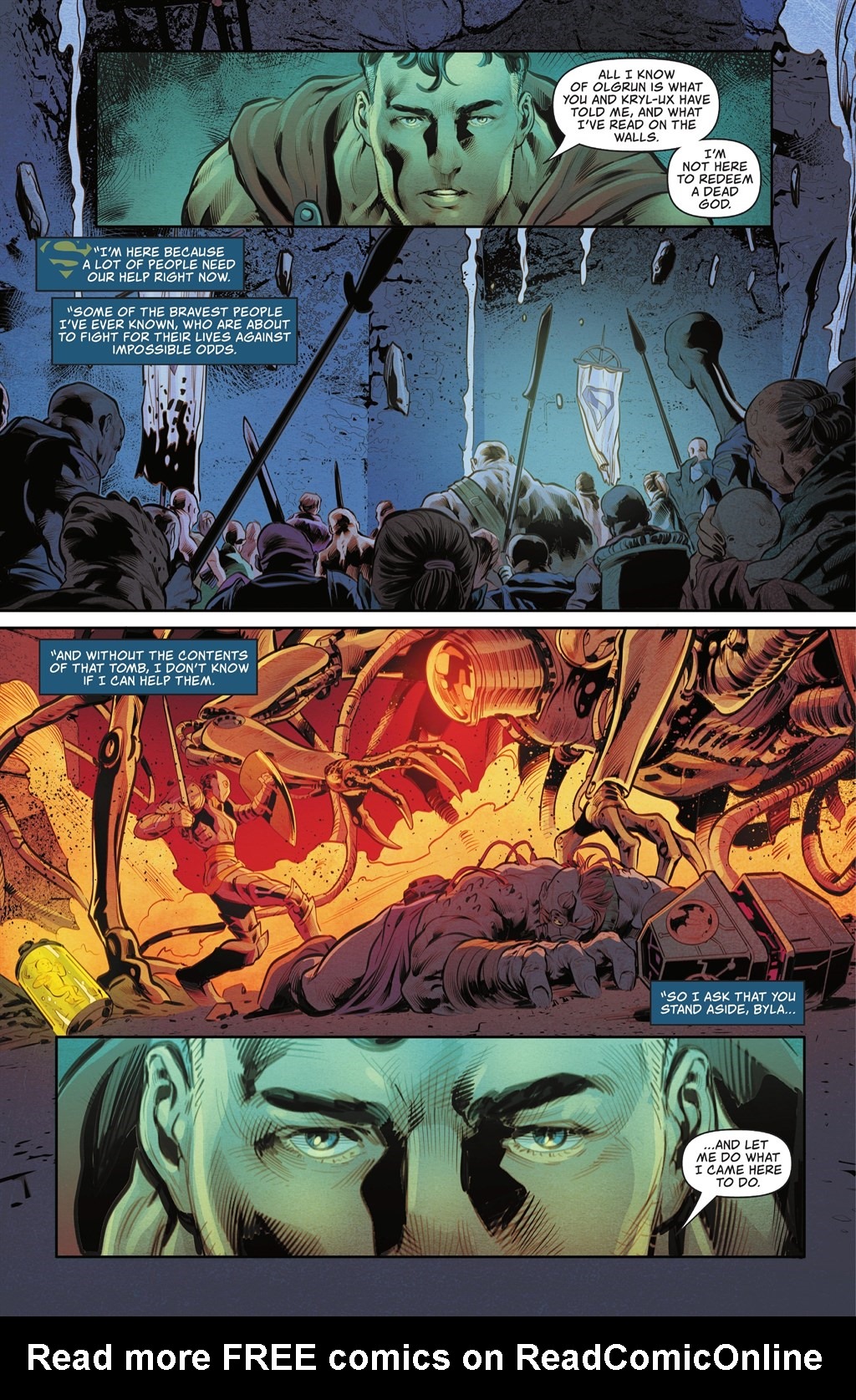 Read online Superman: Action Comics: Warworld Revolution comic -  Issue # TPB (Part 2) - 15