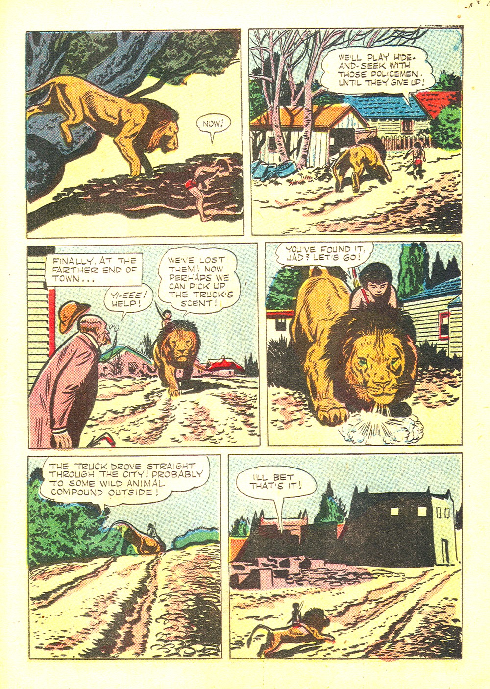 Read online Tarzan (1948) comic -  Issue #60 - 23