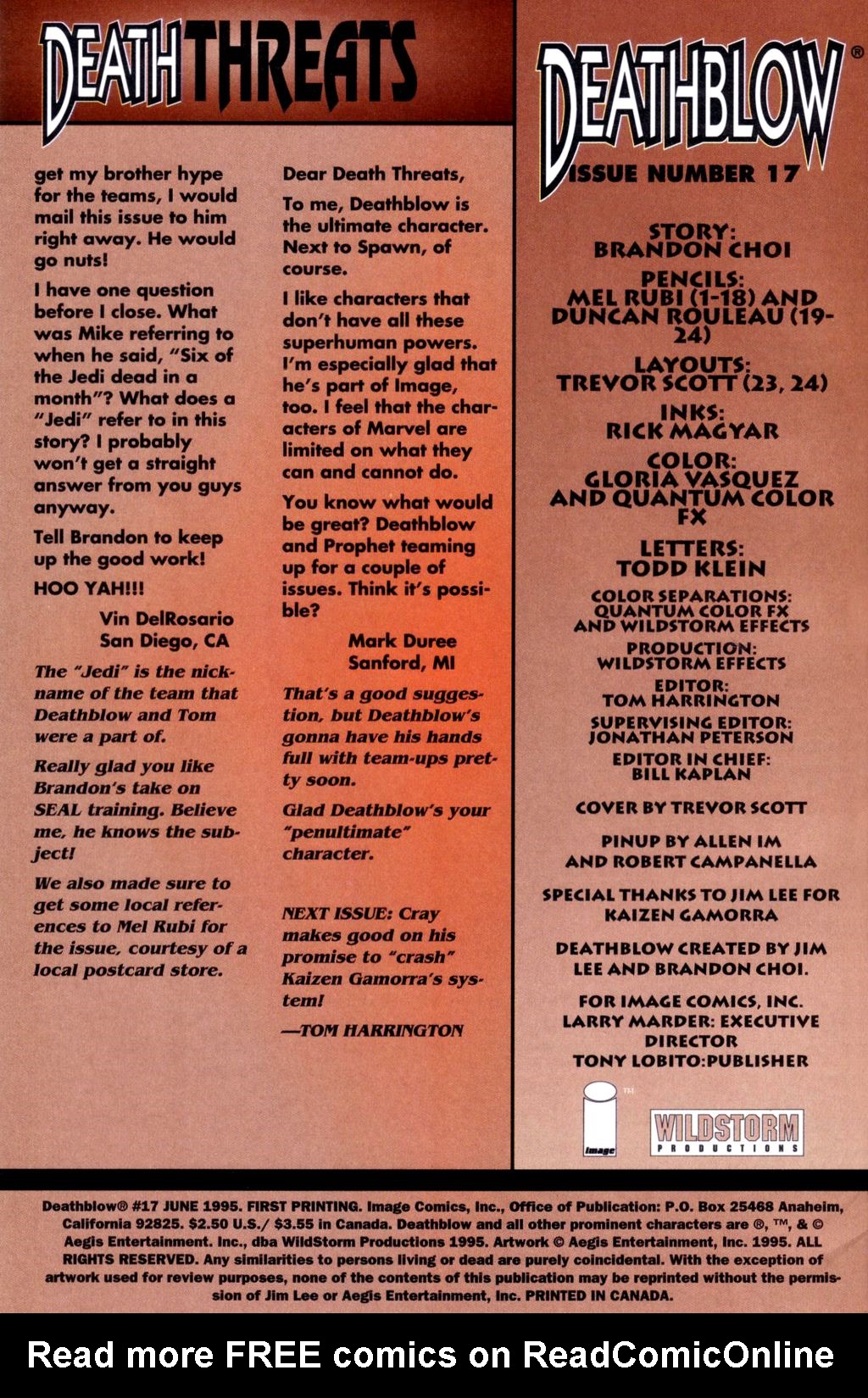 Read online Deathblow comic -  Issue #17 - 28