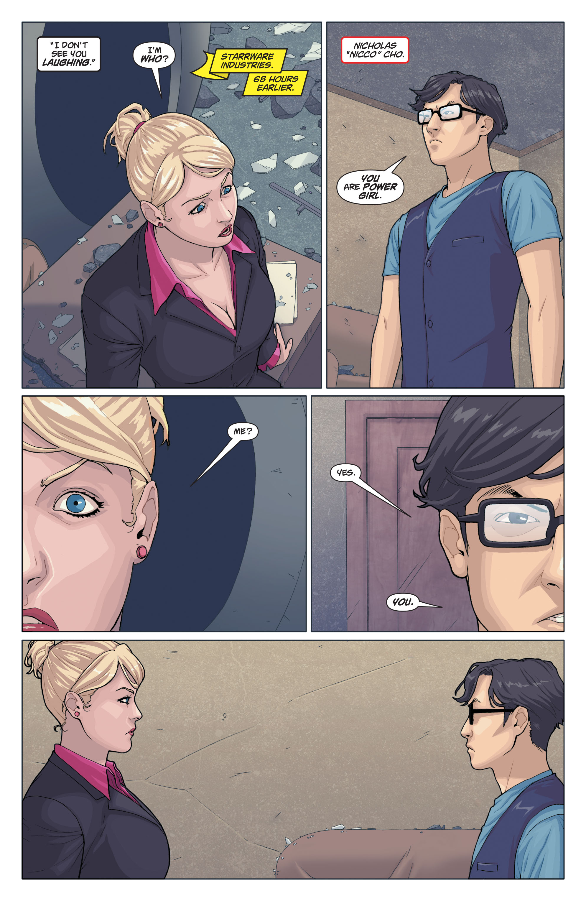 Read online Power Girl (2009) comic -  Issue #16 - 8