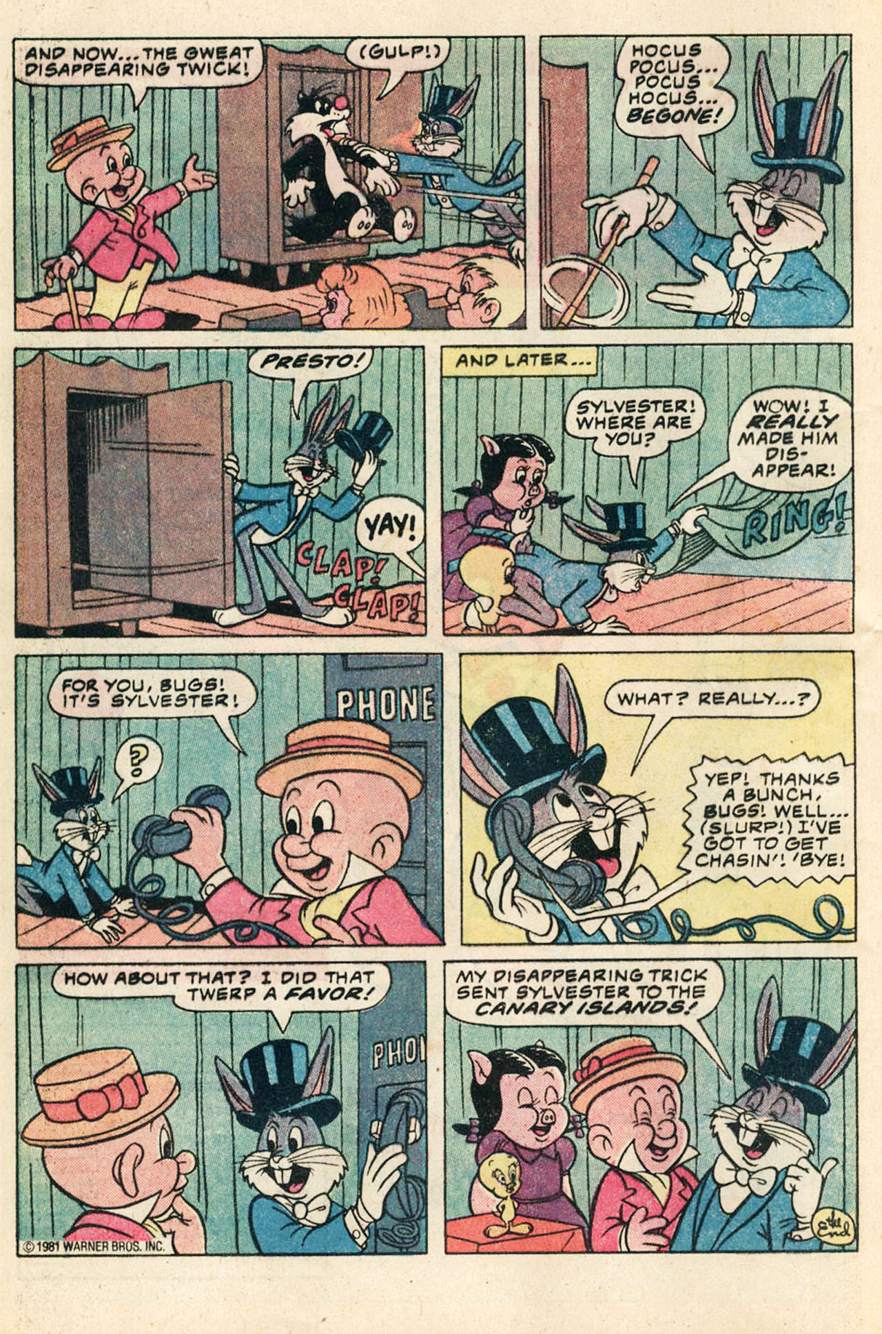 Read online Bugs Bunny comic -  Issue #224 - 24