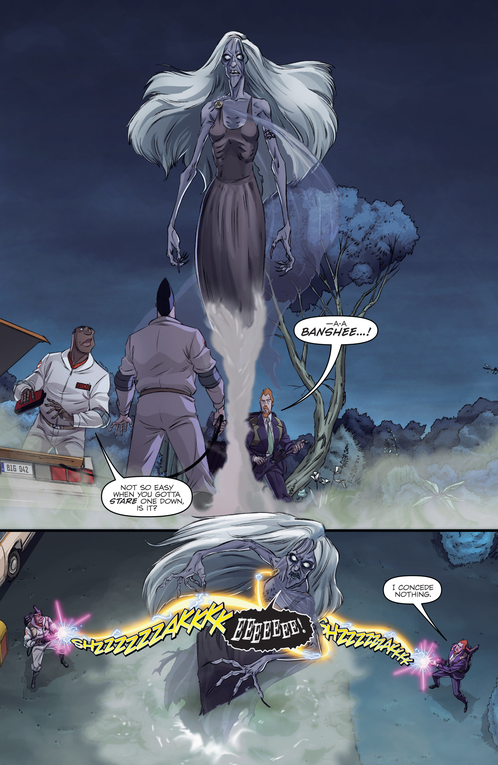 Read online Ghostbusters: International comic -  Issue #7 - 12
