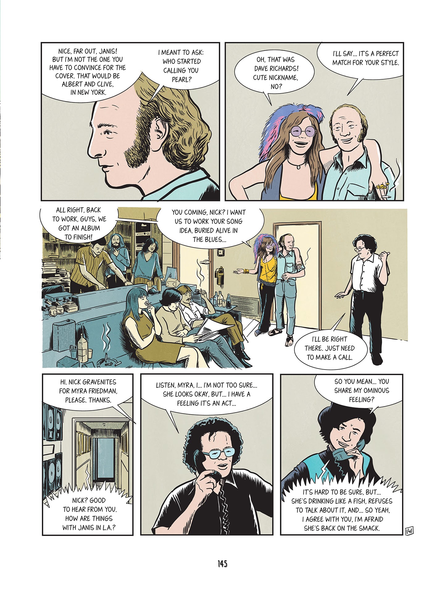 Read online Love Me Please!: The Story of Janis Joplin comic -  Issue # TPB (Part 2) - 38