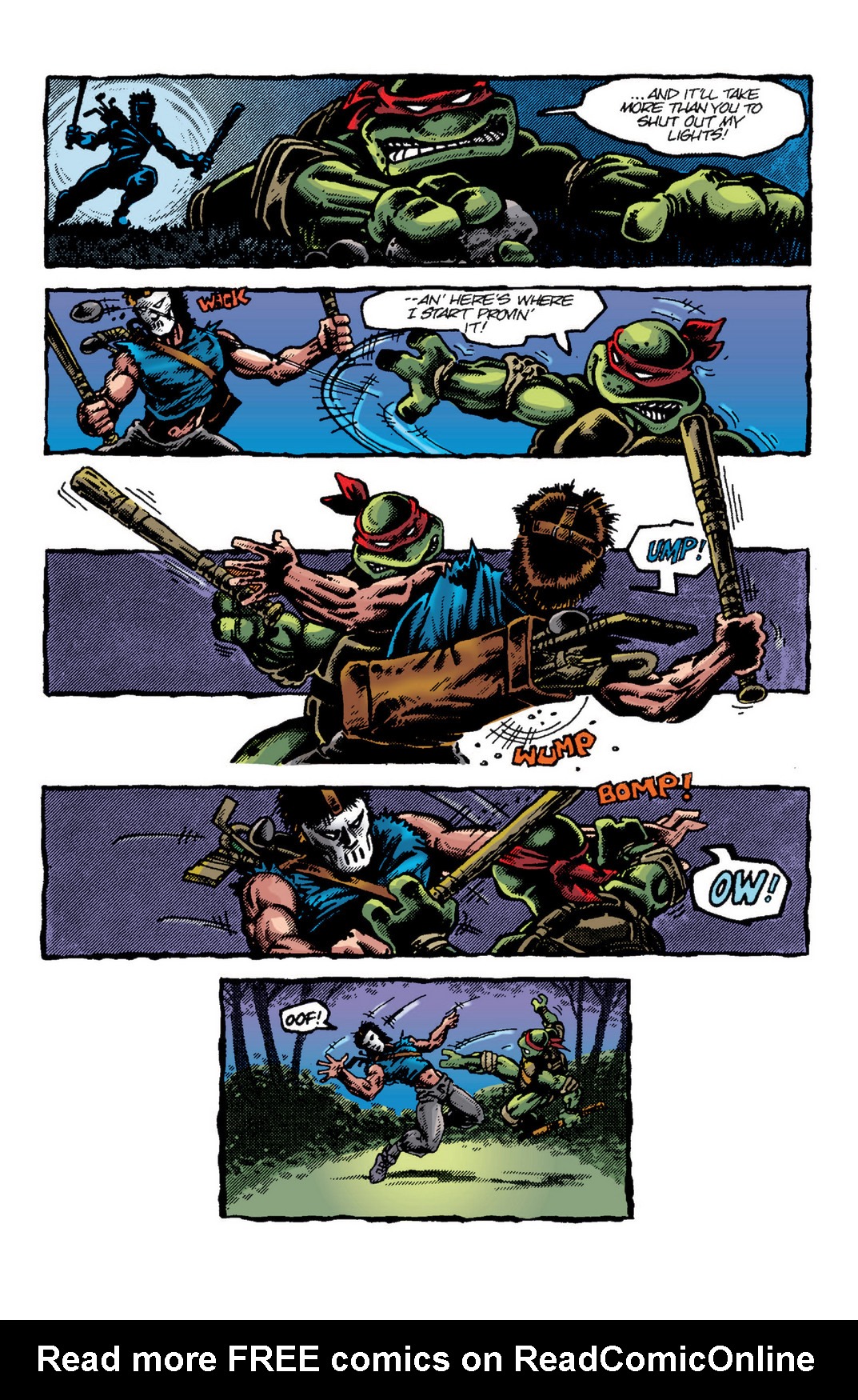 Read online Teenage Mutant Ninja Turtles Color Classics: Raphael Micro-Series One-Shot comic -  Issue # Full - 25