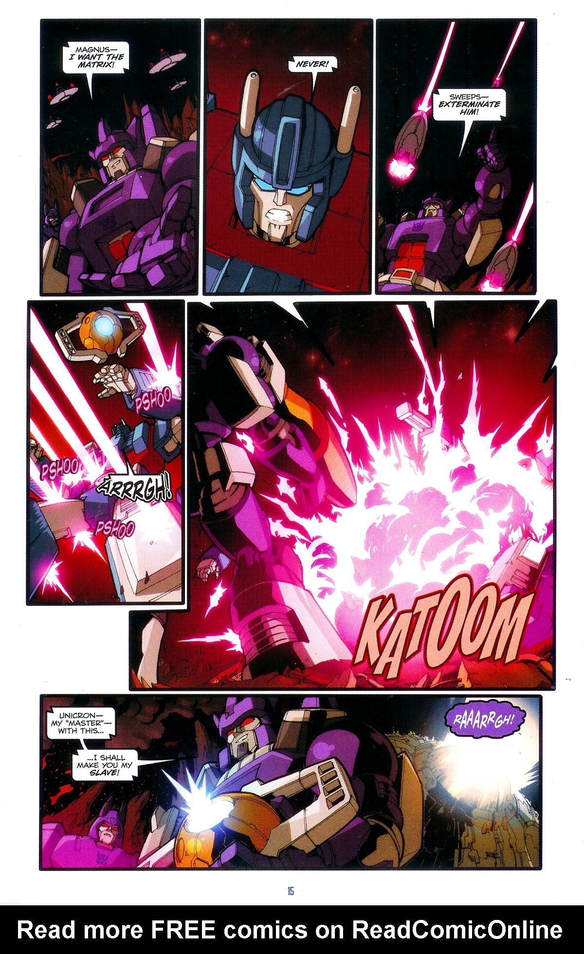 Read online The Transformers: The Animated Movie comic -  Issue #3 - 17