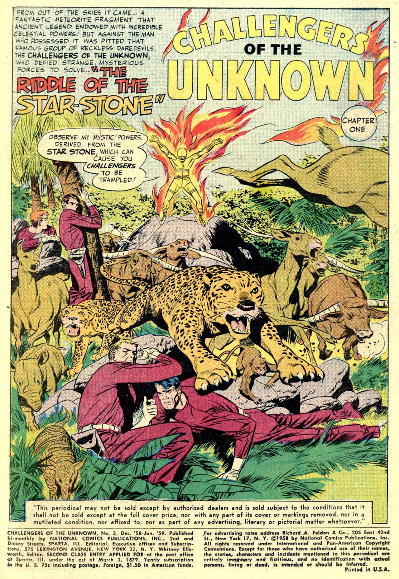 Challengers of the Unknown (1958) Issue #5 #5 - English 3