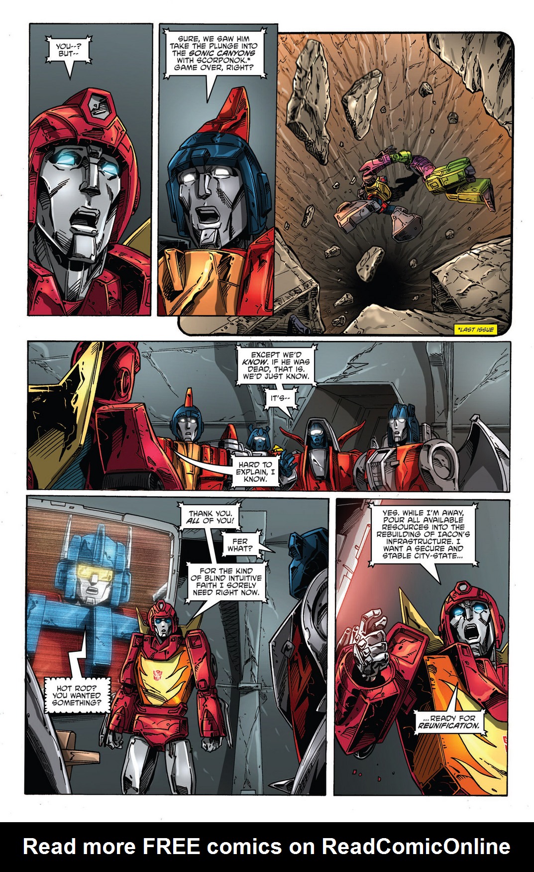 Read online The Transformers: Regeneration One comic -  Issue #91 - 22