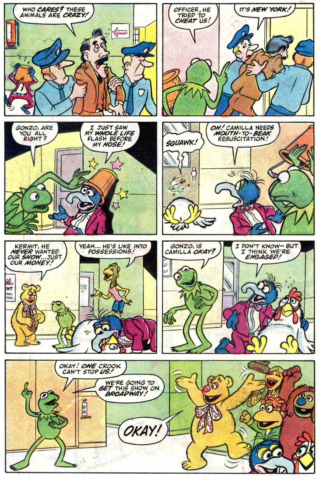 Read online The Muppets Take Manhattan comic -  Issue #1 - 13