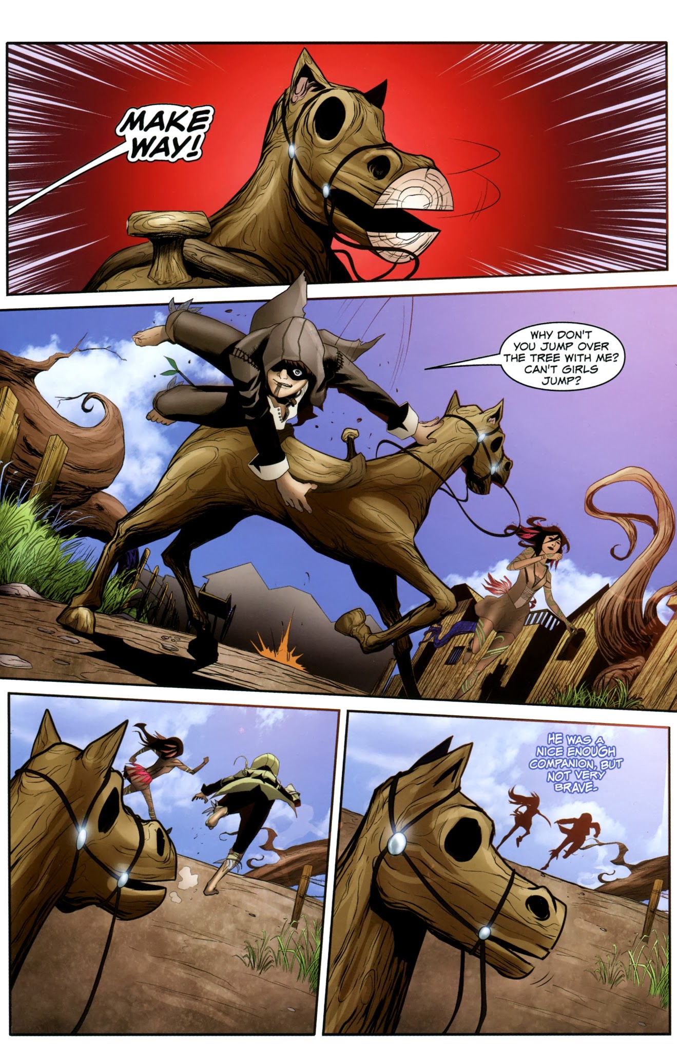 Read online Legend of Oz: The Wicked West comic -  Issue #2 - 7