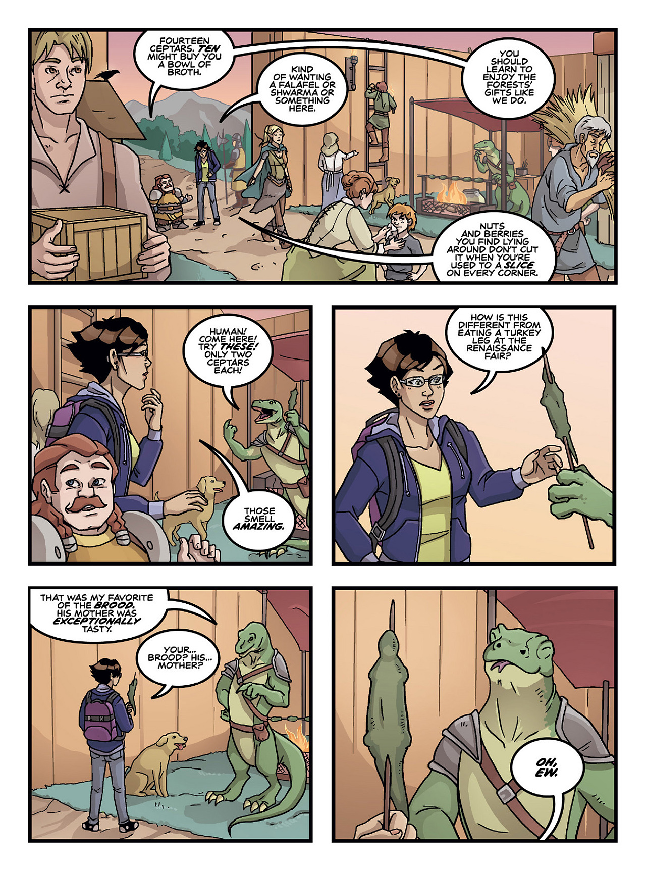 Read online Wander: Olive Hopkins and the Ninth Kingdom comic -  Issue #1 - 11
