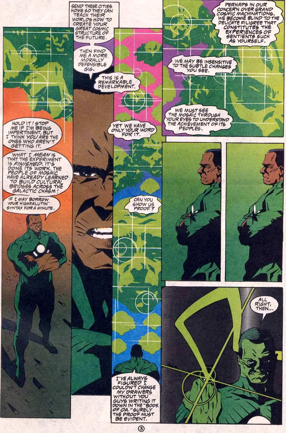 Read online Green Lantern: Mosaic comic -  Issue #10 - 4