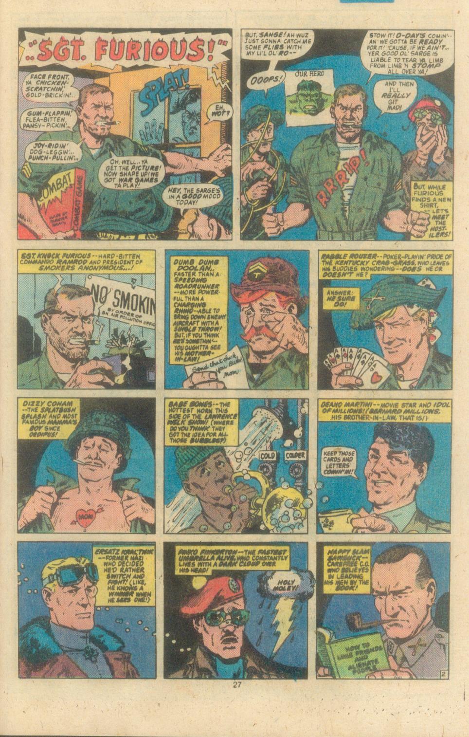 Read online Sgt. Fury comic -  Issue #162 - 29