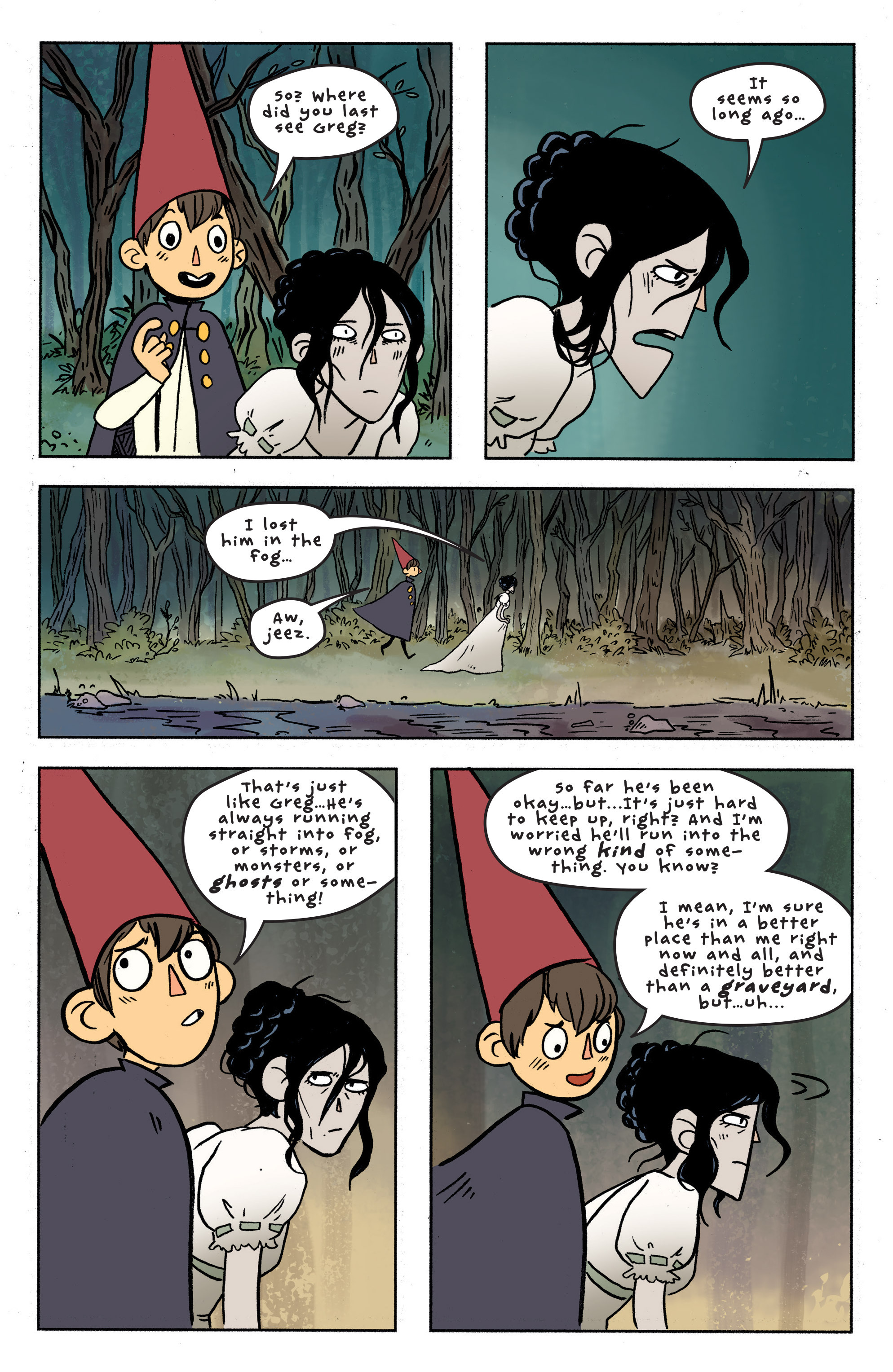 Read online Over the Garden Wall (2016) comic -  Issue #7 - 18