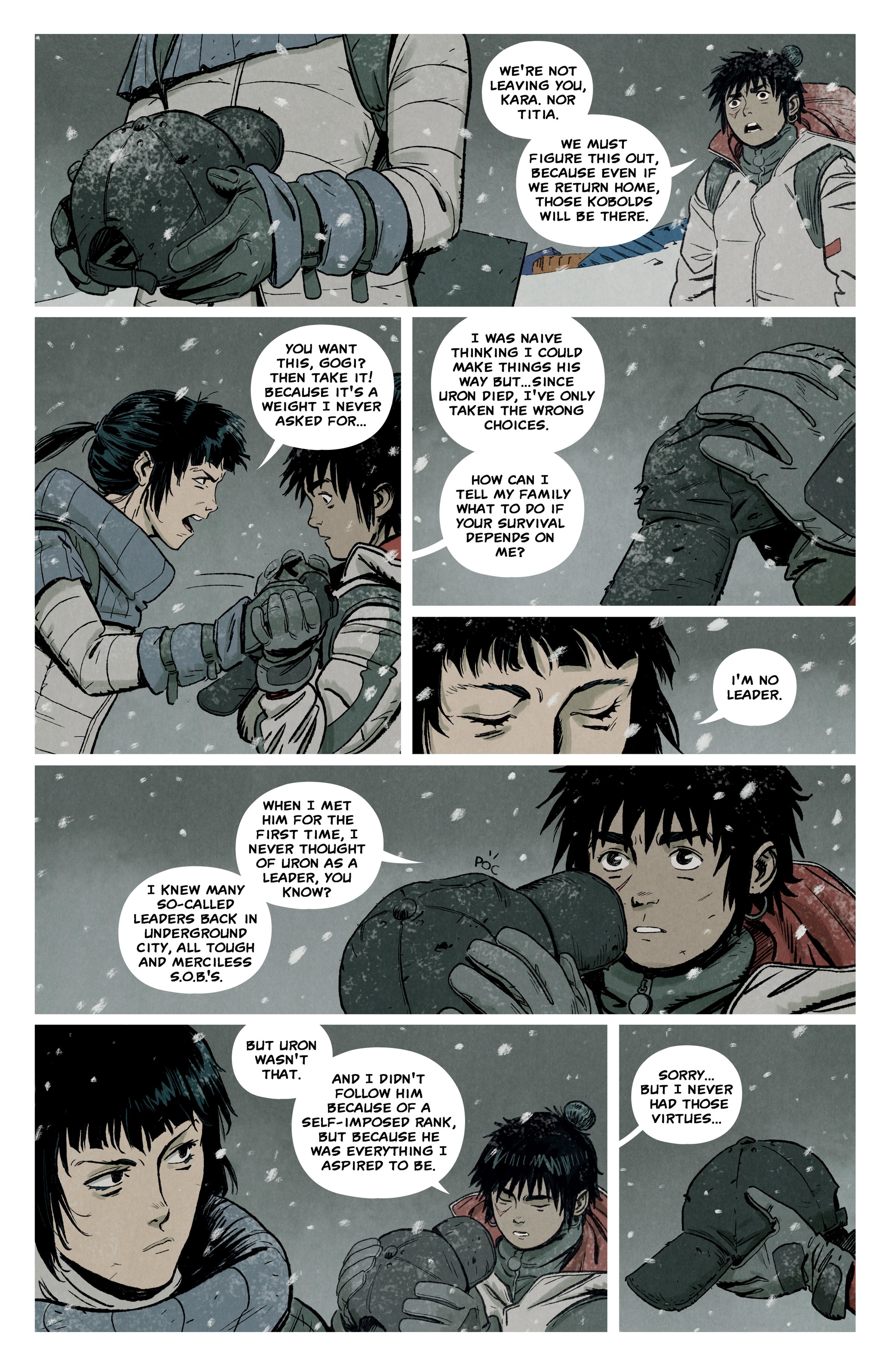 Read online Giants: Ghosts of Winter comic -  Issue # TPB - 83
