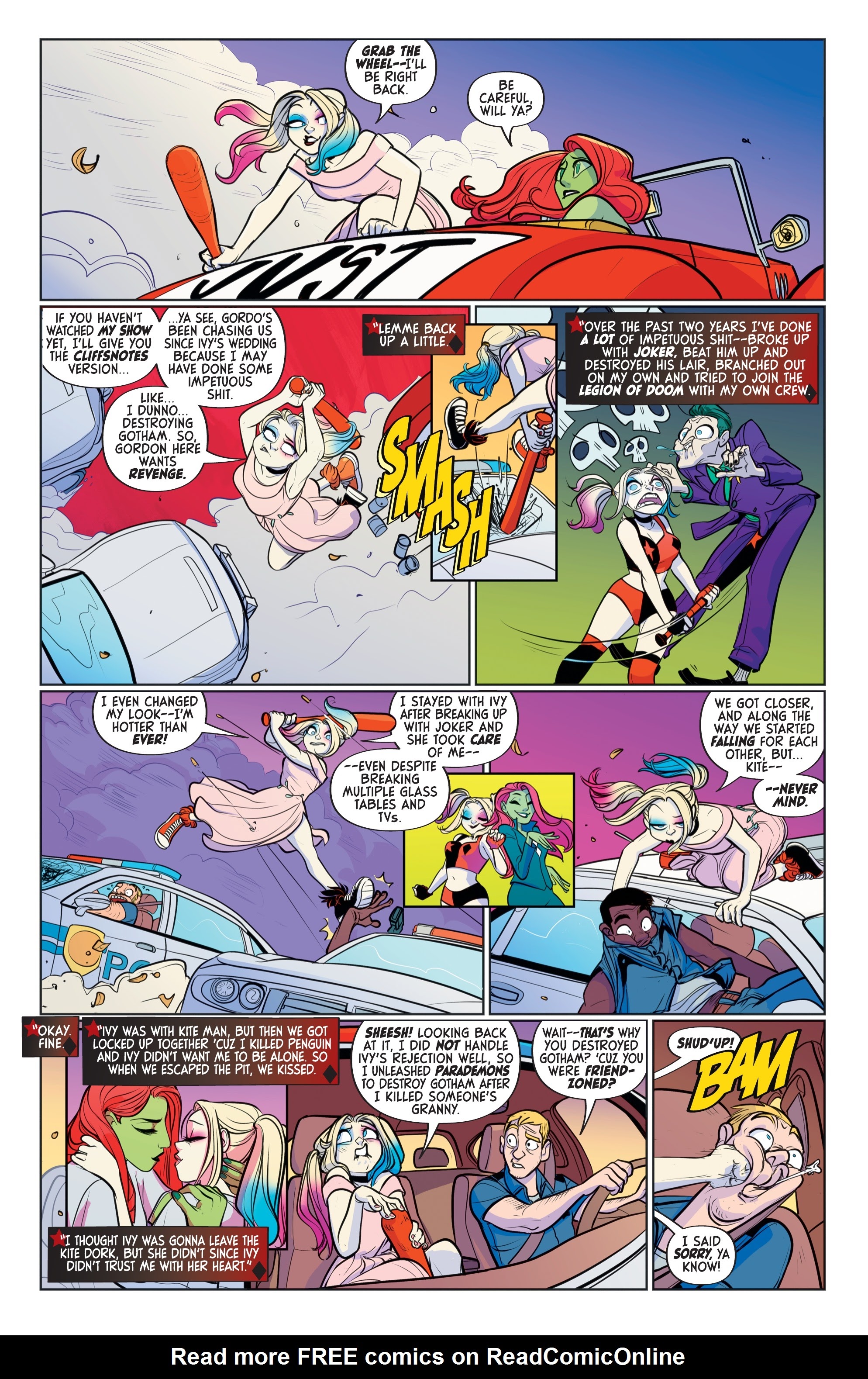 Read online Harley Quinn: The Animated Series: The Eat. Bang! Kill. Tour comic -  Issue #1 - 5