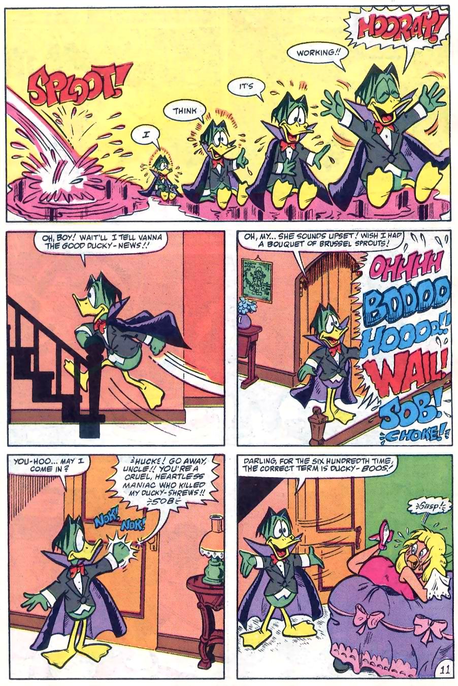 Read online Count Duckula comic -  Issue #13 - 12