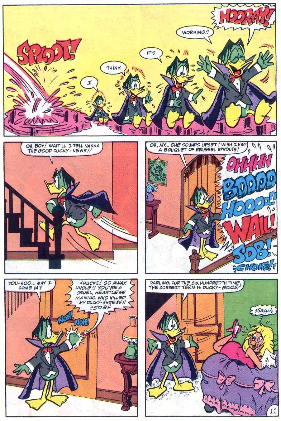 Read online Count Duckula comic -  Issue #13 - 12