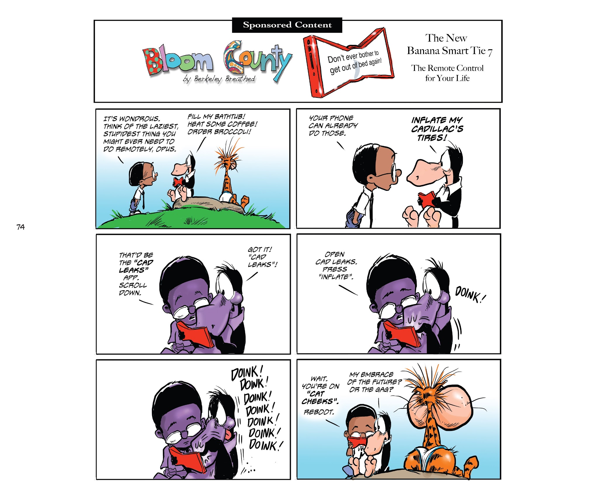 Read online Bloom County: Brand Spanking New Day comic -  Issue # TPB - 75