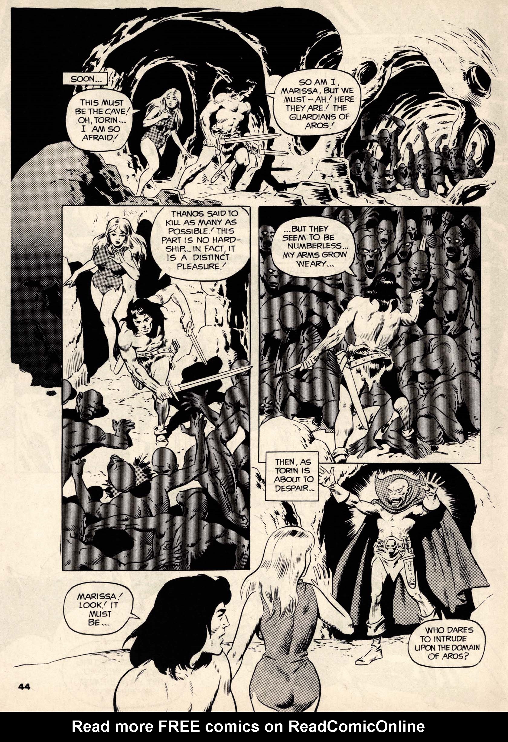 Read online Vampirella (1969) comic -  Issue #10 - 44
