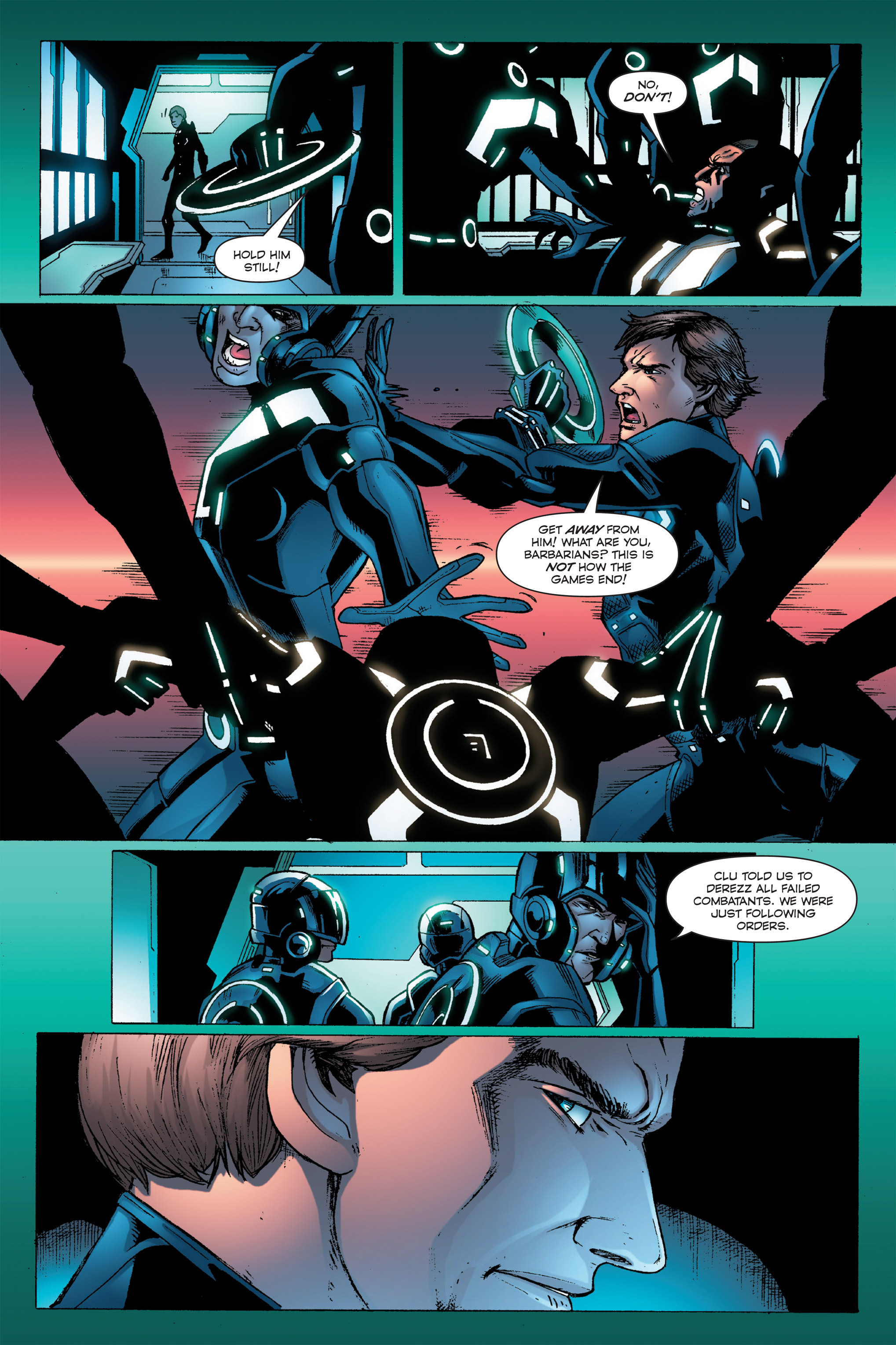Read online TRON: Betrayal comic -  Issue # TPB - 83