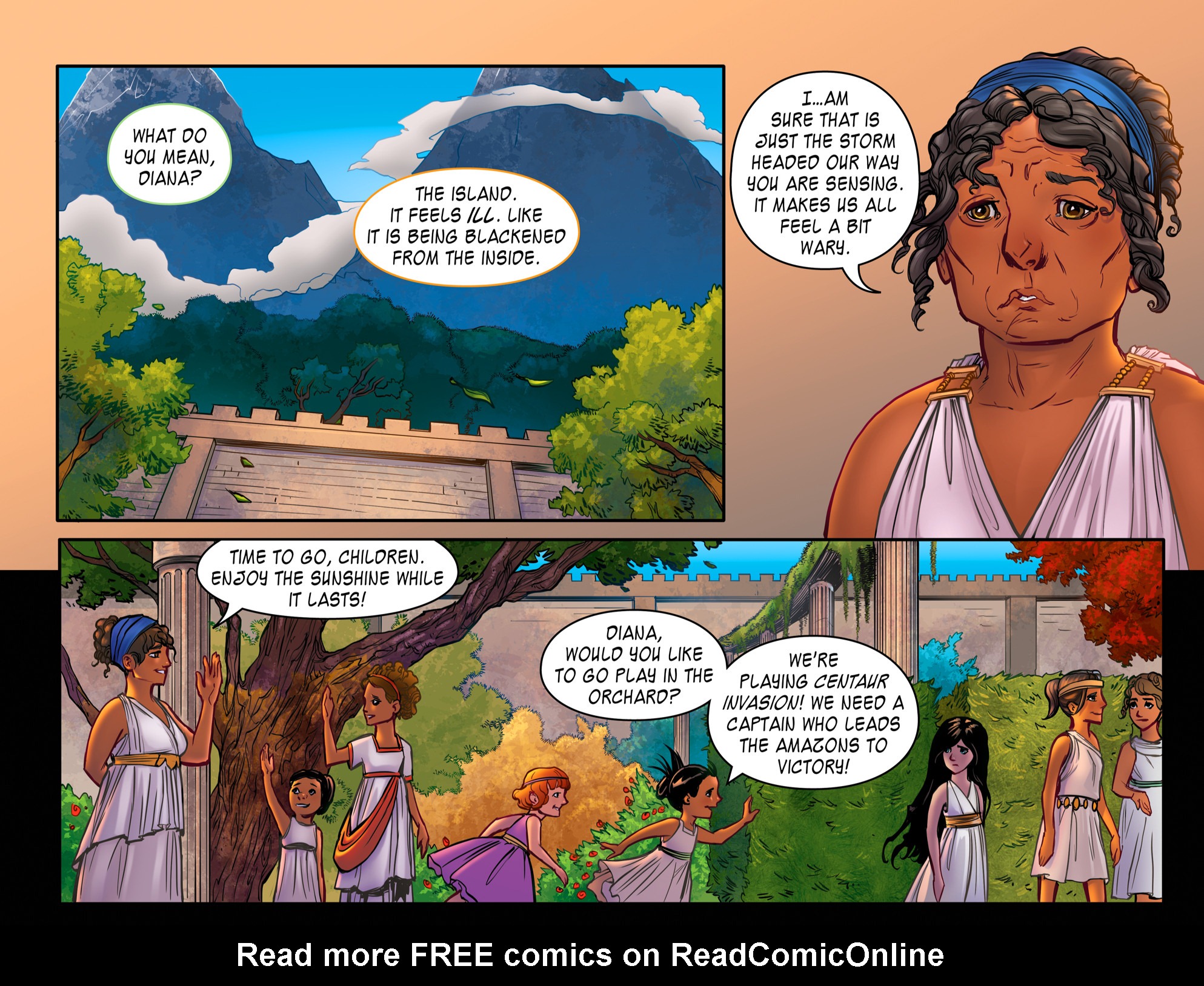 Read online The Legend of Wonder Woman (2015) comic -  Issue #1 - 22