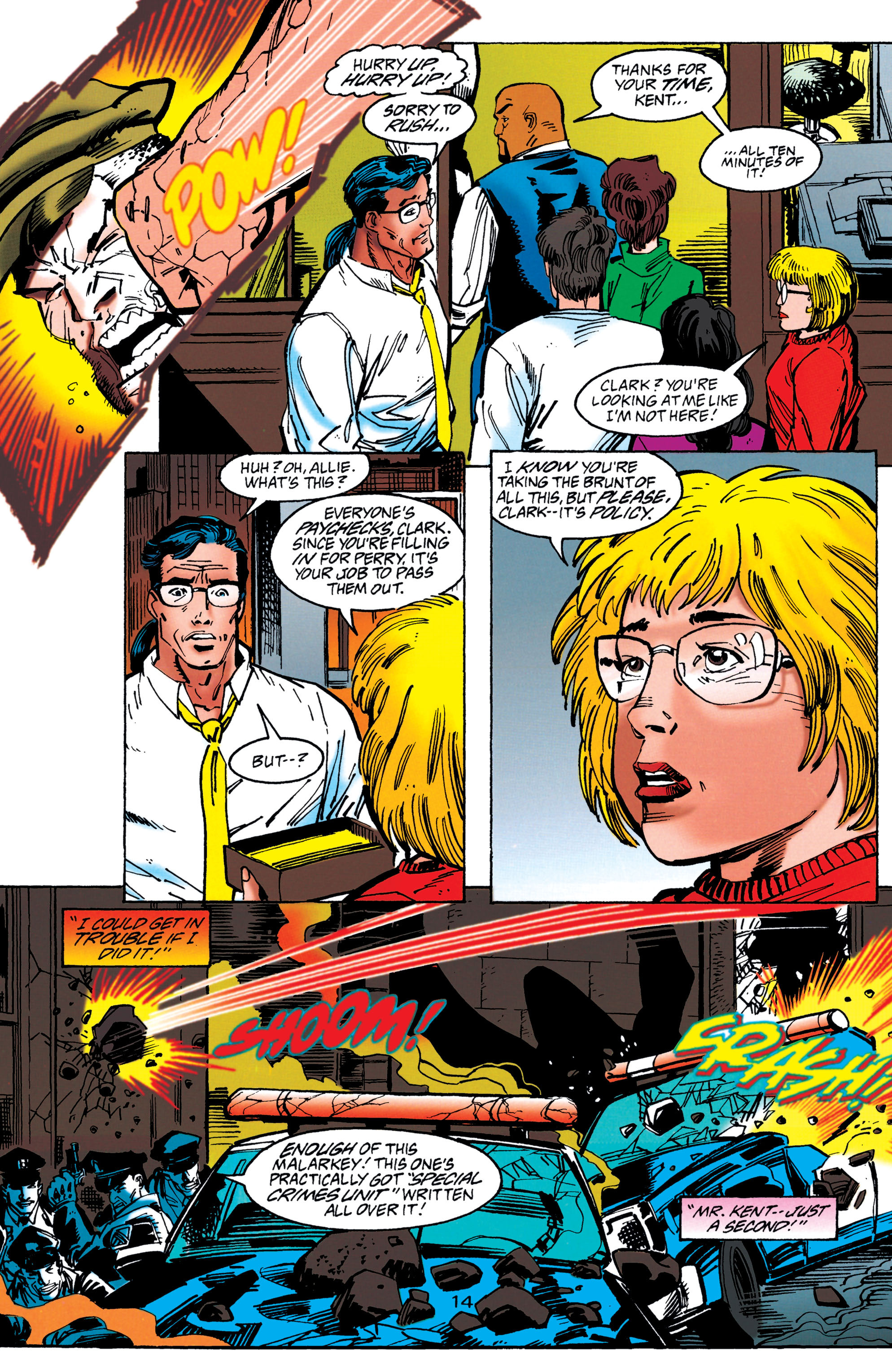 Read online Adventures of Superman (1987) comic -  Issue #539 - 15