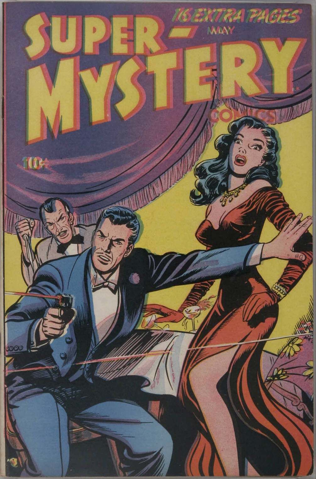 Read online Super-Mystery Comics comic -  Issue #41 - 1