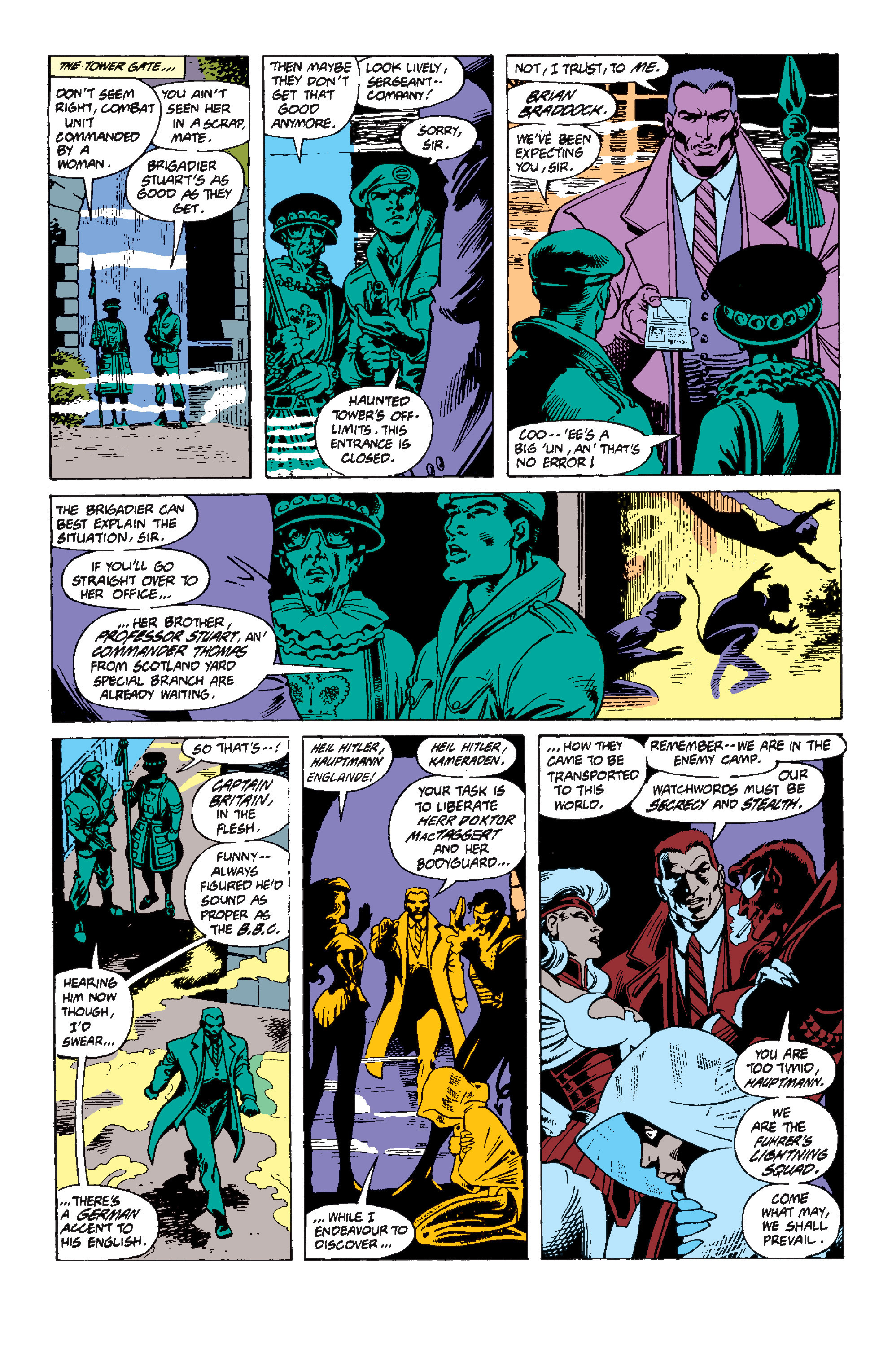 Read online Excalibur (1988) comic -  Issue #9 - 16