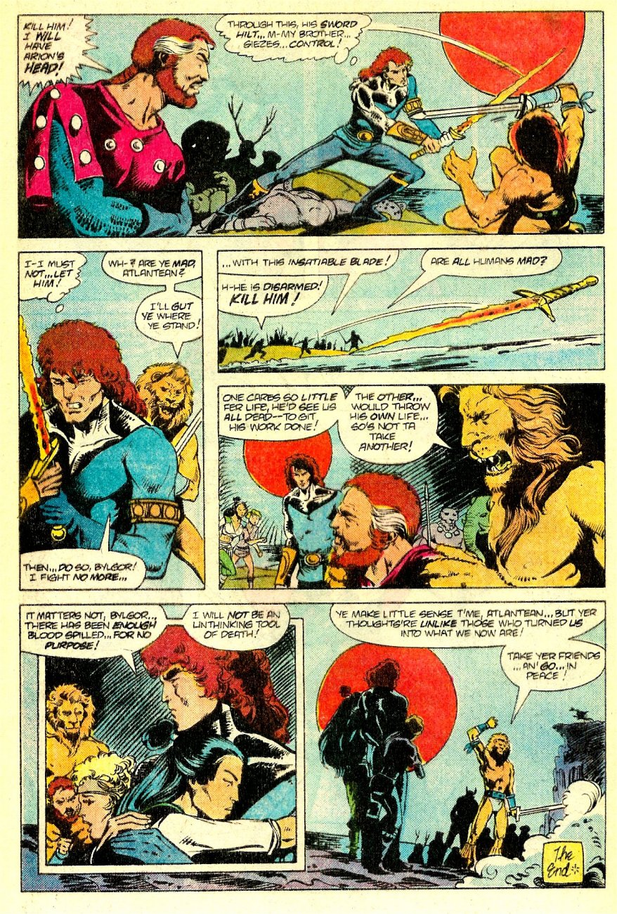 Read online Arion, Lord of Atlantis comic -  Issue #16 - 24
