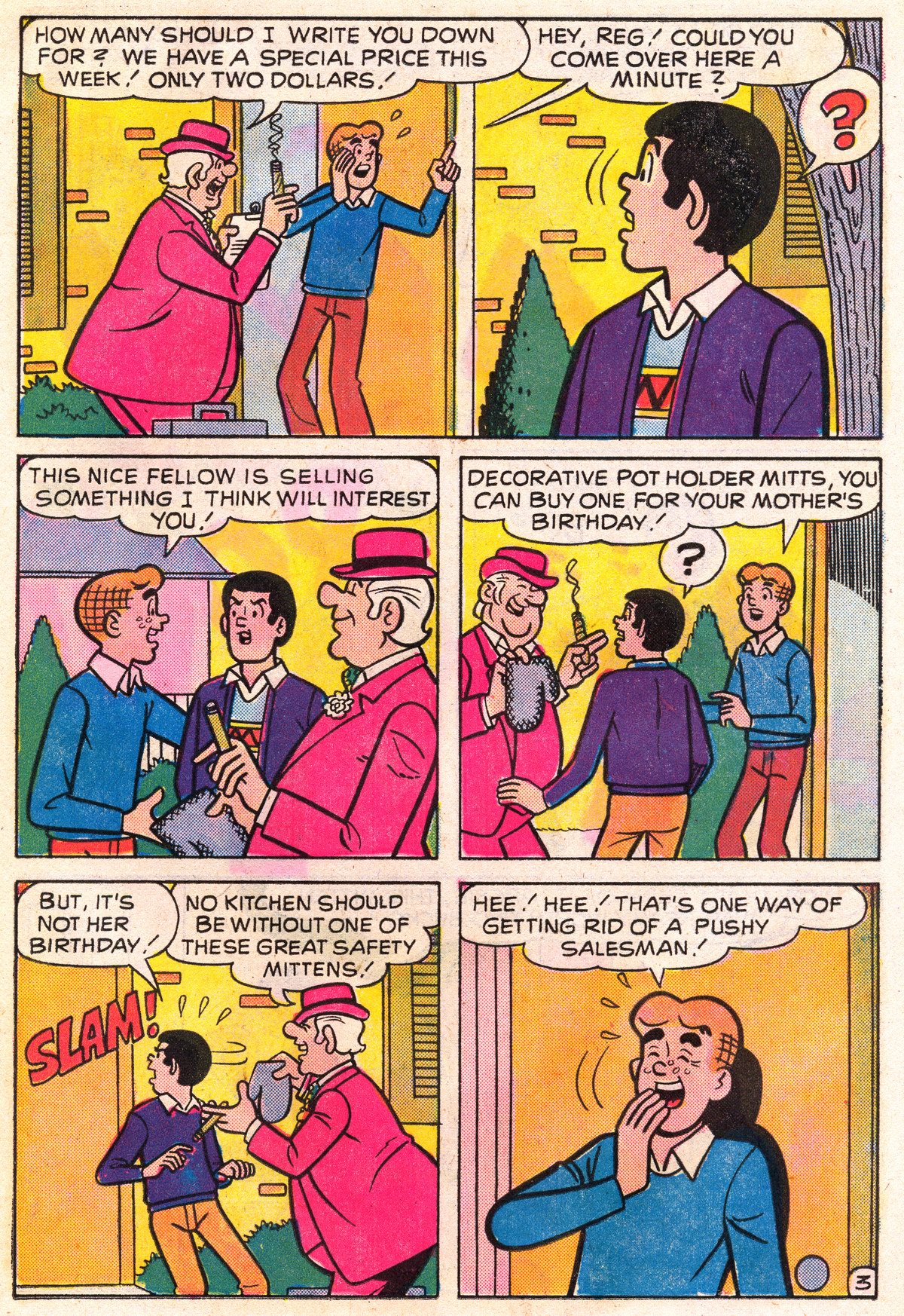 Read online Reggie and Me (1966) comic -  Issue #87 - 12