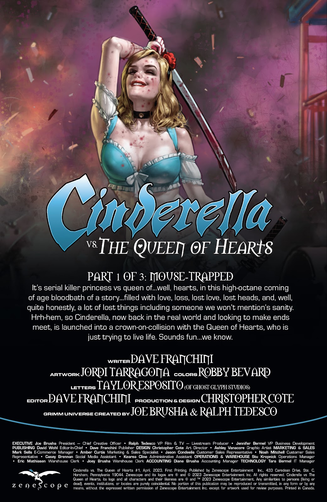 Cinderella vs The Queen of Hearts issue 1 - Page 2