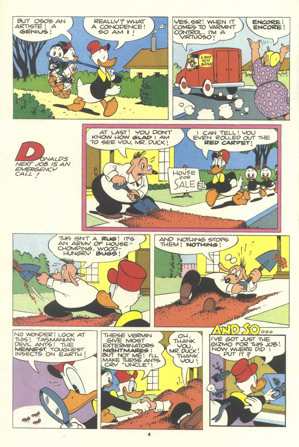 Read online Donald Duck Adventures comic -  Issue #6 - 6