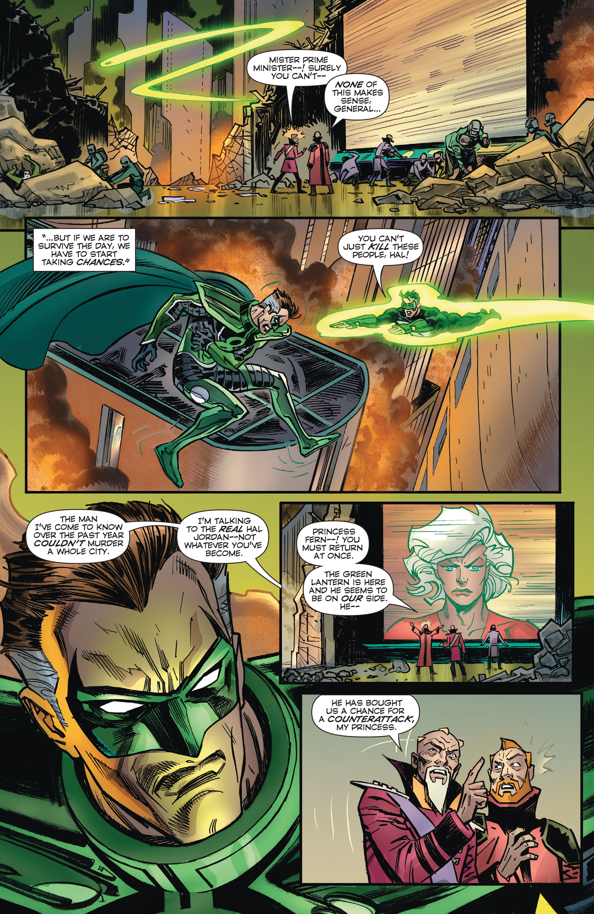 Read online Convergence Green Lantern/Parallax comic -  Issue #2 - 7