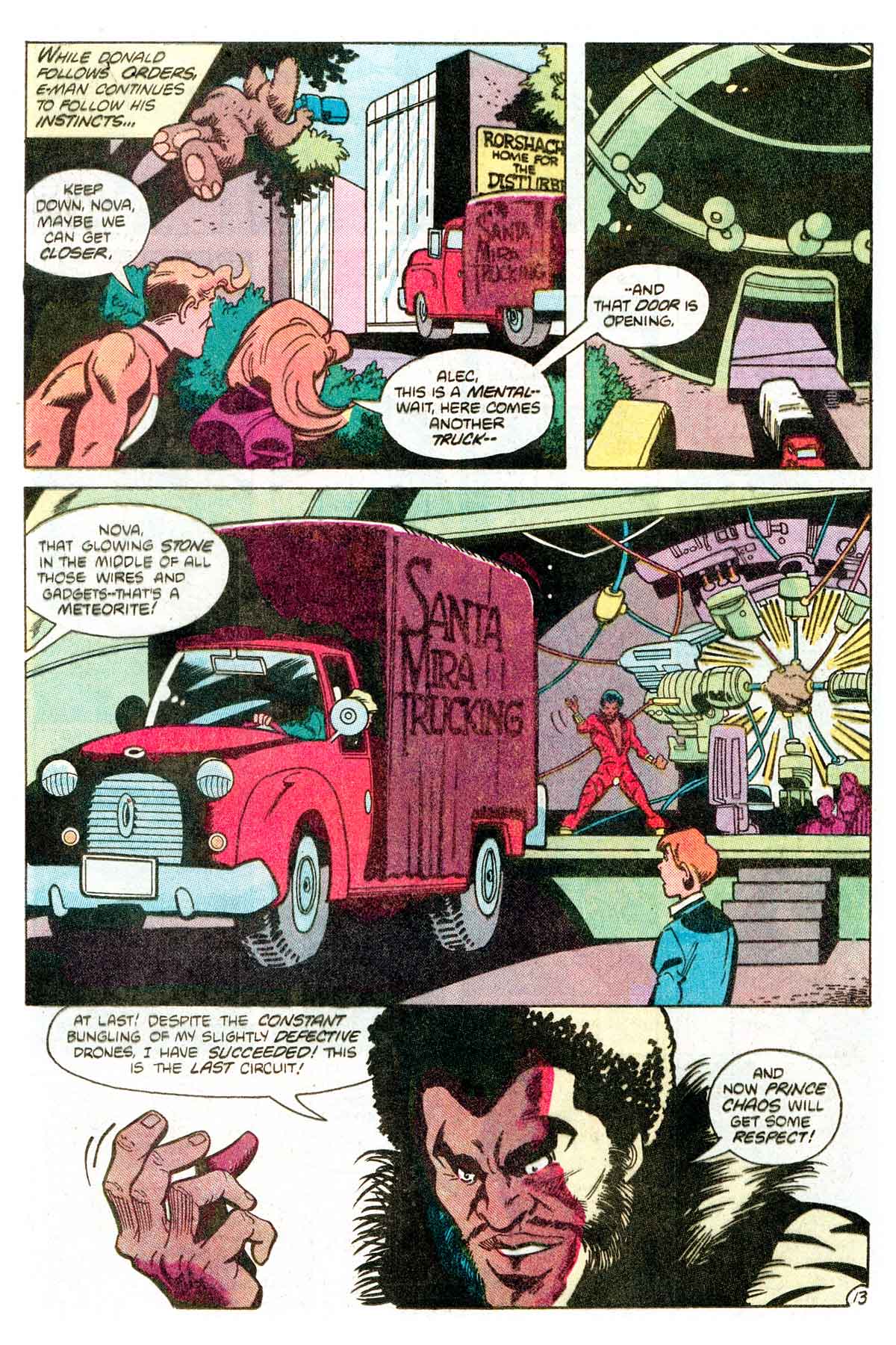 Read online E-Man (1983) comic -  Issue #13 - 16