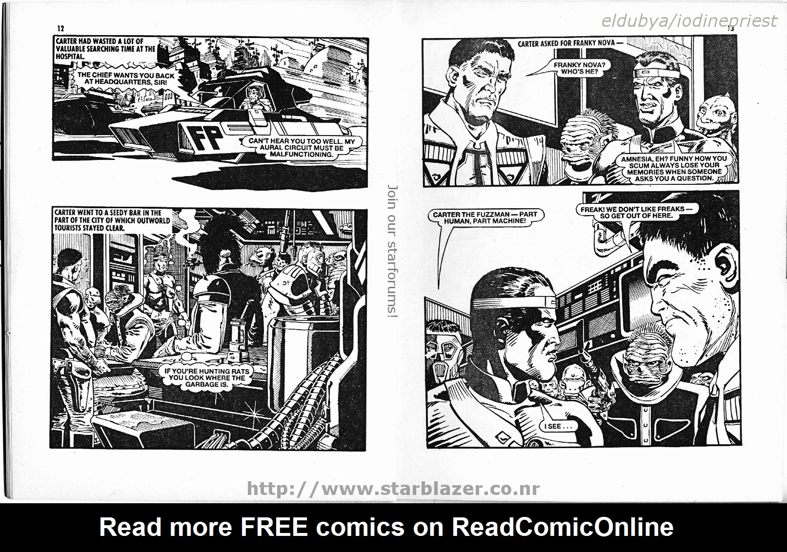Read online Starblazer comic -  Issue #215 - 8