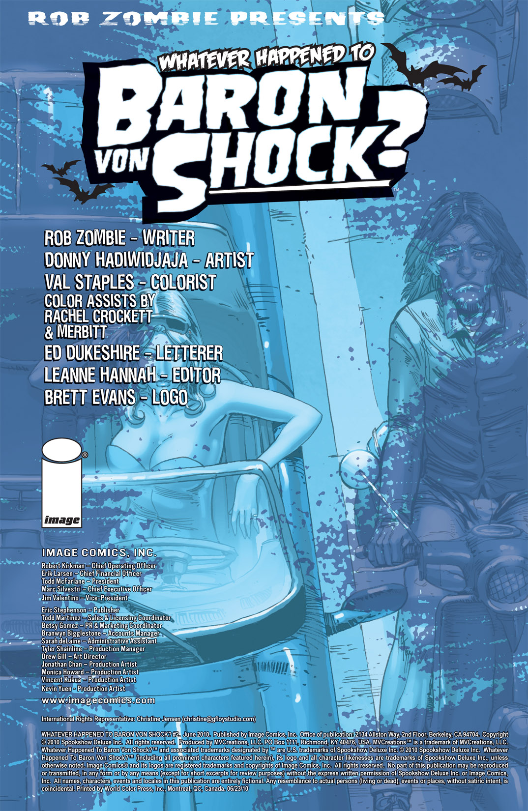 Read online Whatever Happened to Baron von Shock? comic -  Issue #2 - 2