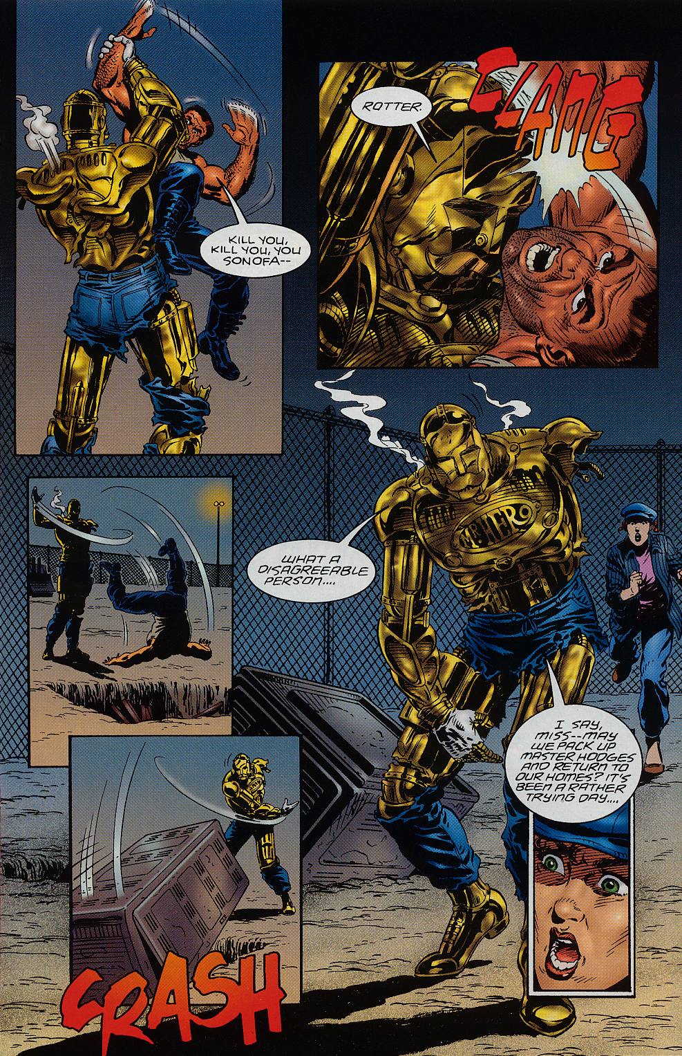 Read online Neil Gaiman's Mr. Hero - The Newmatic Man (1995) comic -  Issue #3 - 7