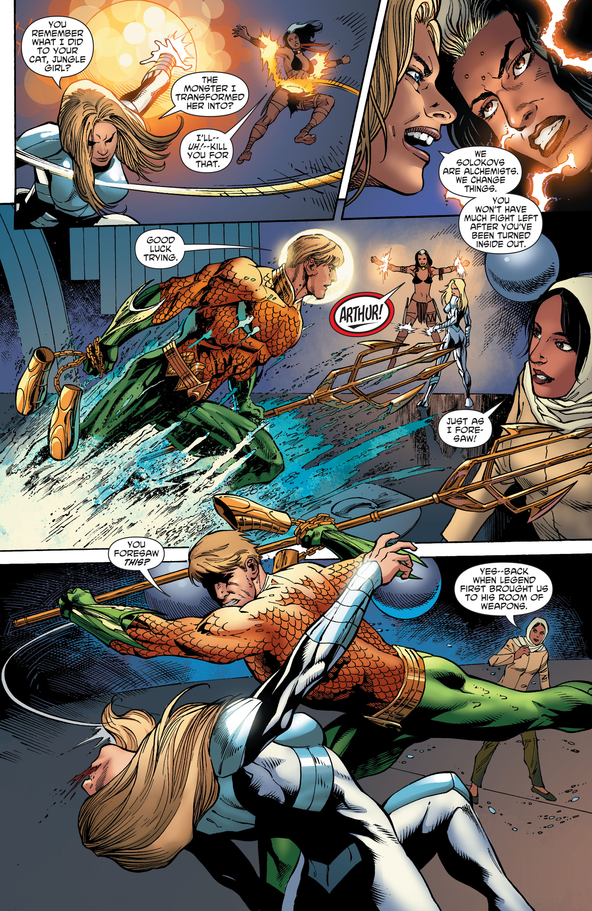 Read online Aquaman and the Others comic -  Issue #5 - 14