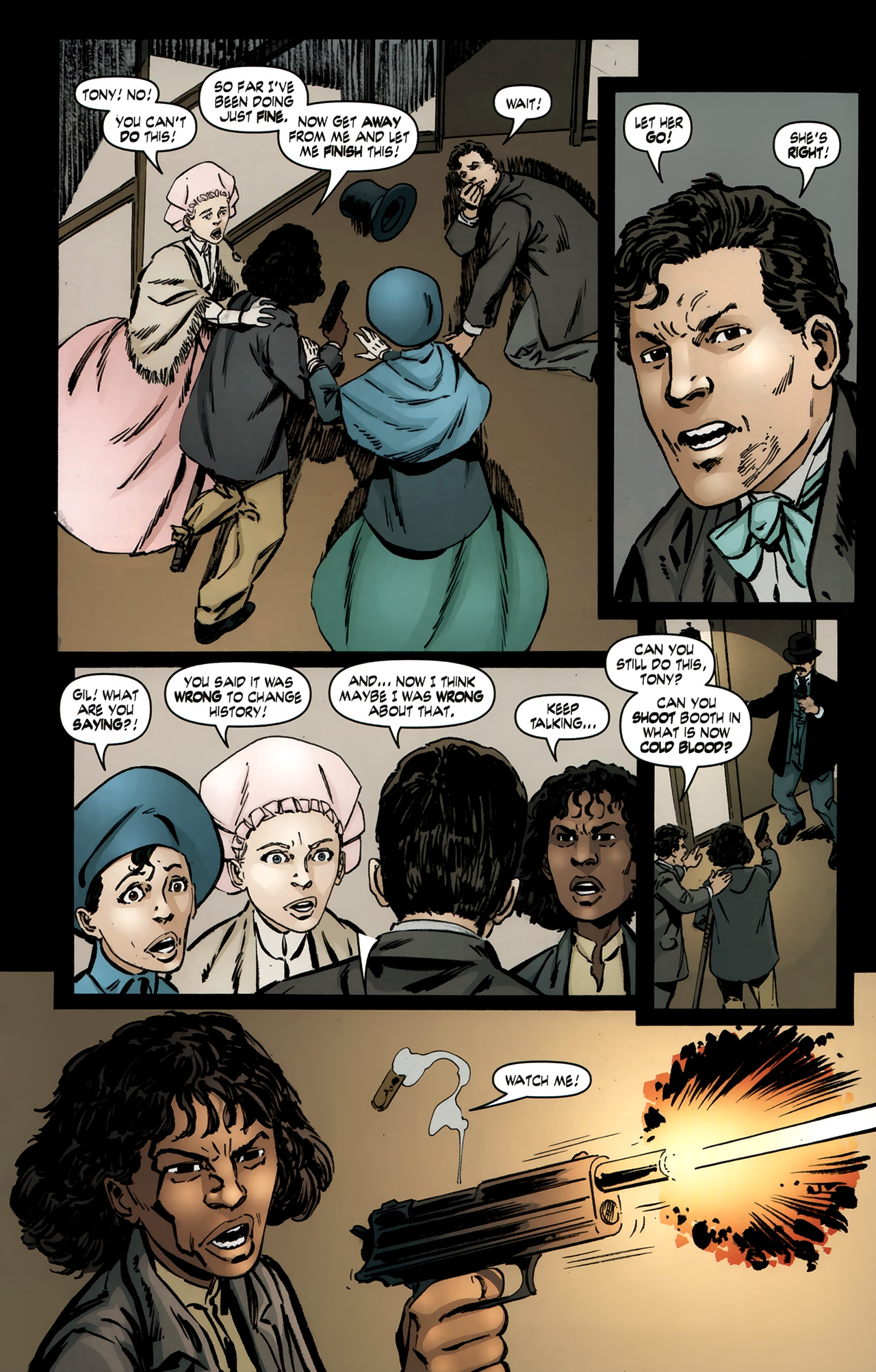 Read online John Byrne's Next Men (2010) comic -  Issue #7 - 13