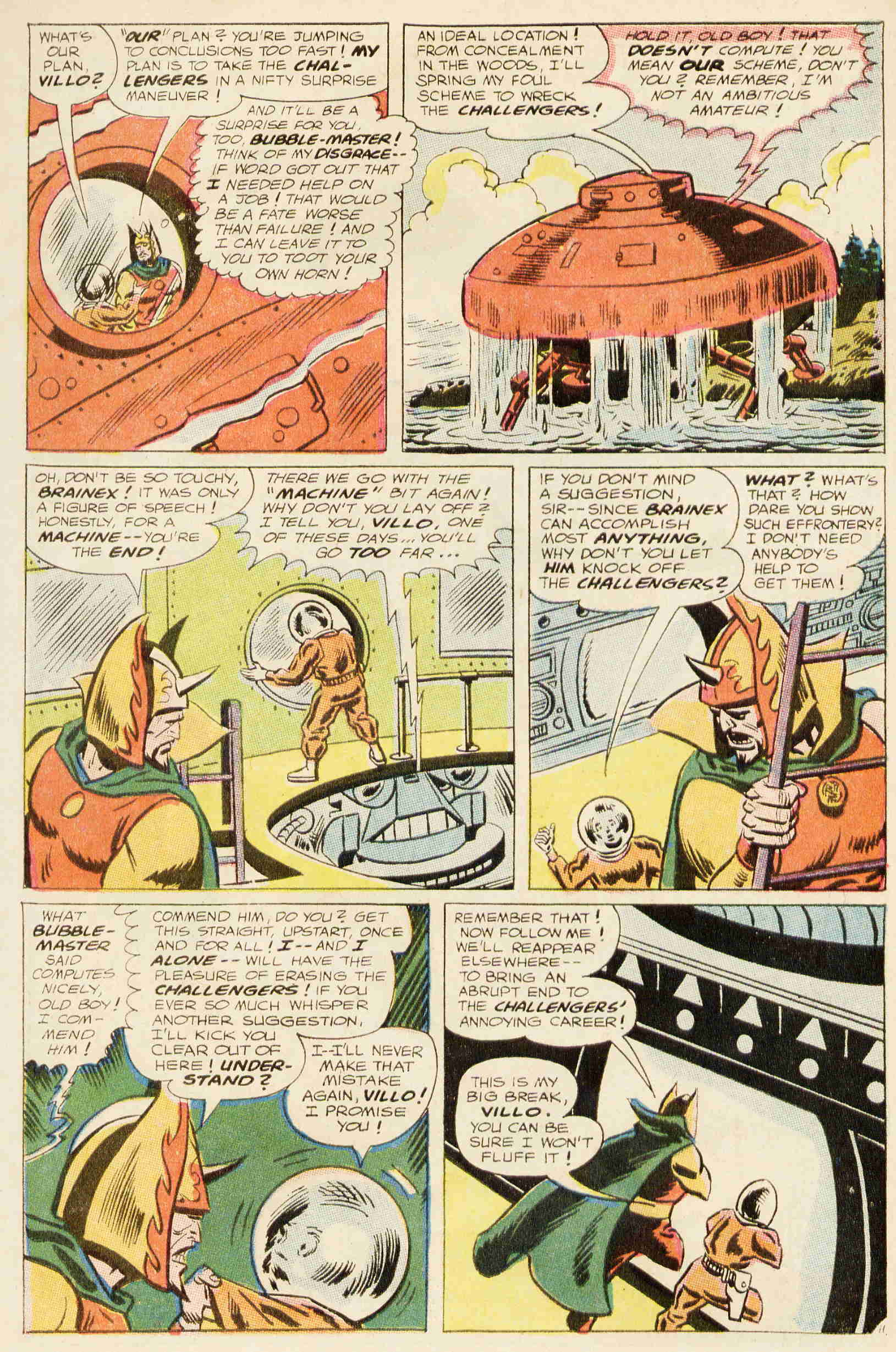 Read online Challengers of the Unknown (1958) comic -  Issue #54 - 12