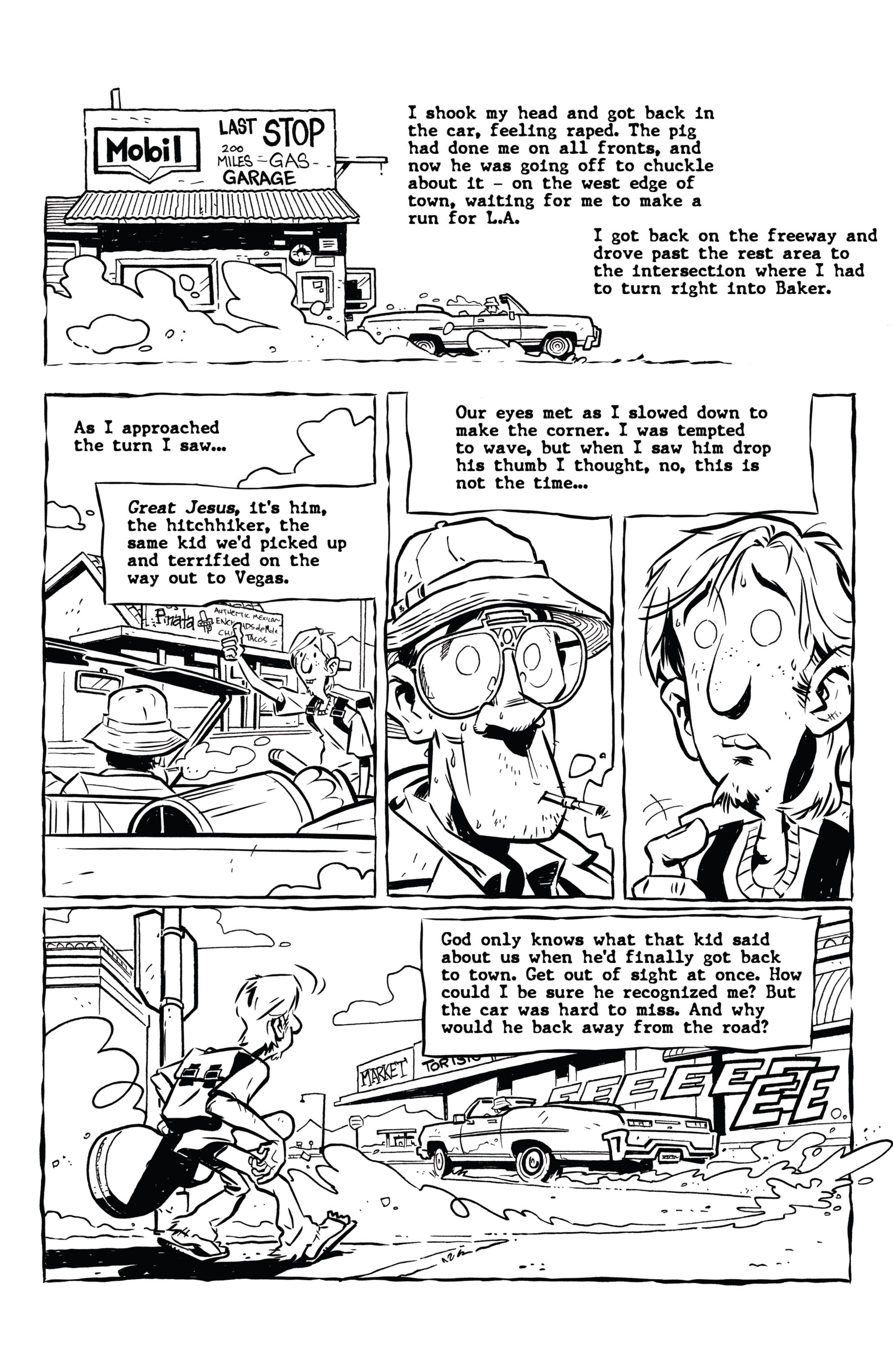 Read online Hunter S. Thompson's Fear and Loathing in Las Vegas comic -  Issue #3 - 10