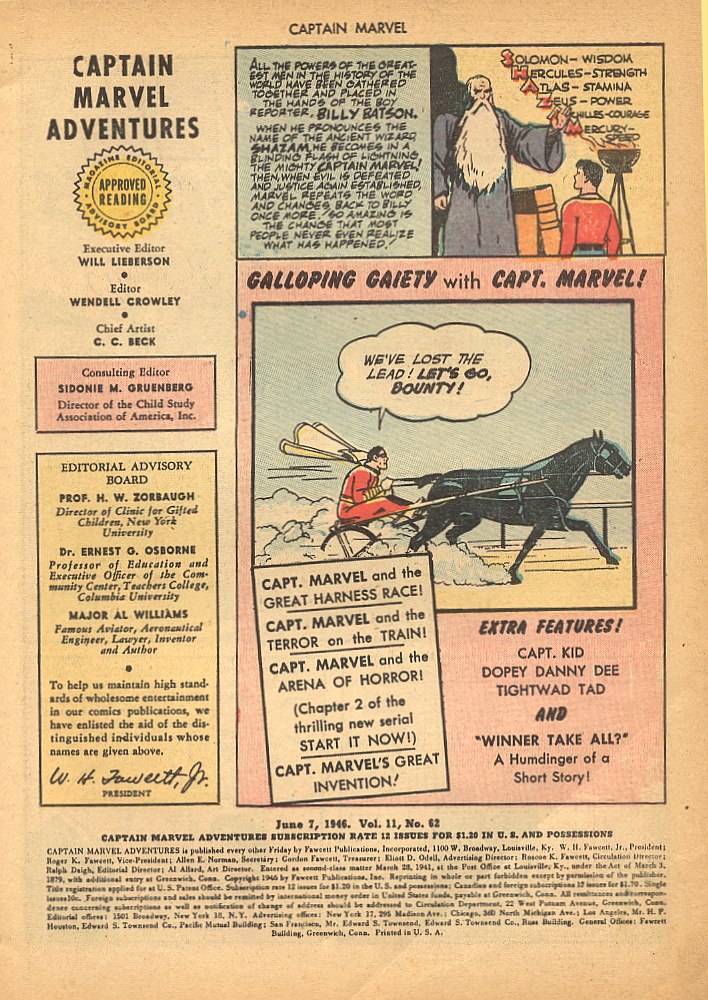 Read online Captain Marvel Adventures comic -  Issue #62 - 3