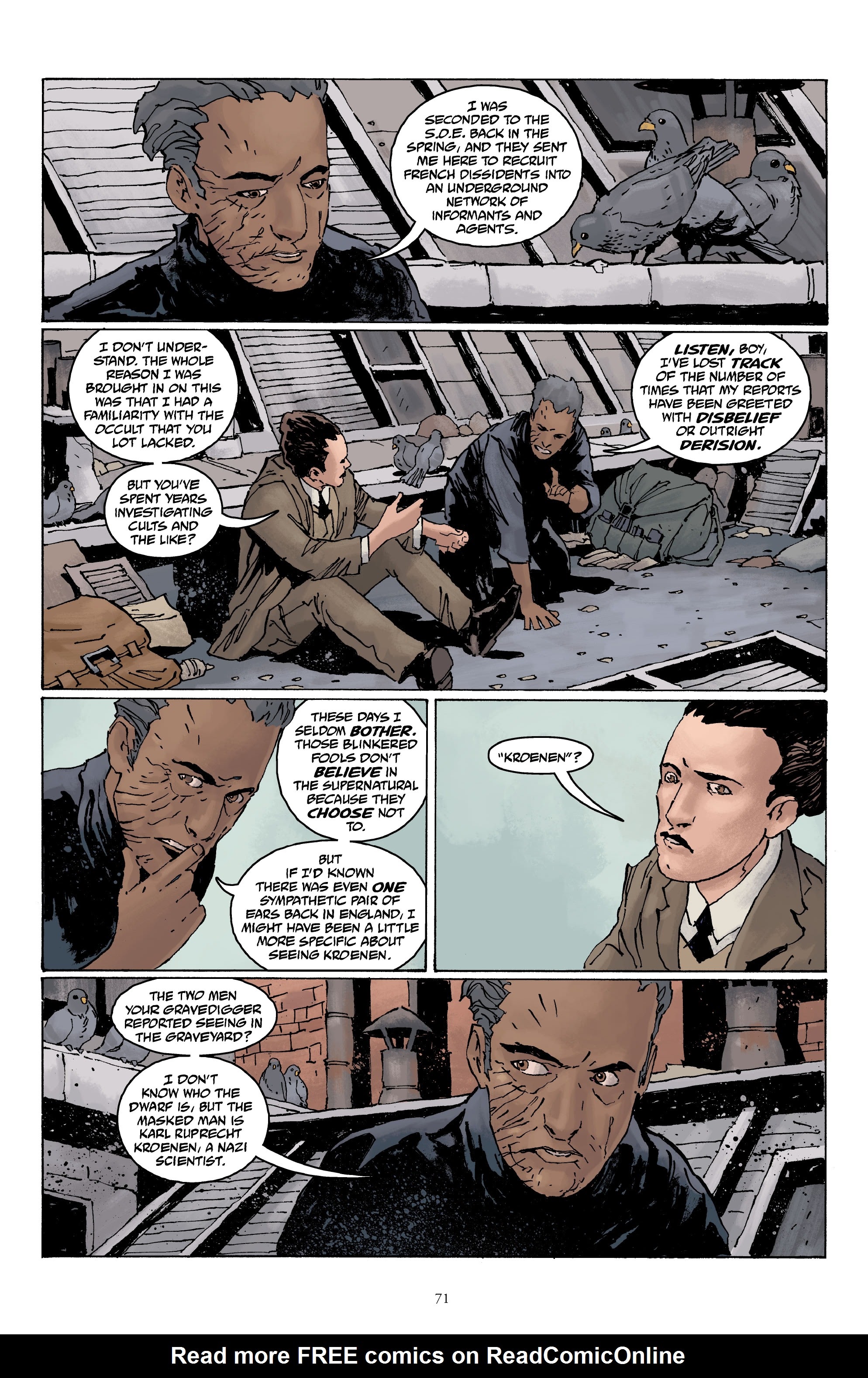 Read online Hellboy Universe: The Secret Histories comic -  Issue # TPB (Part 1) - 71