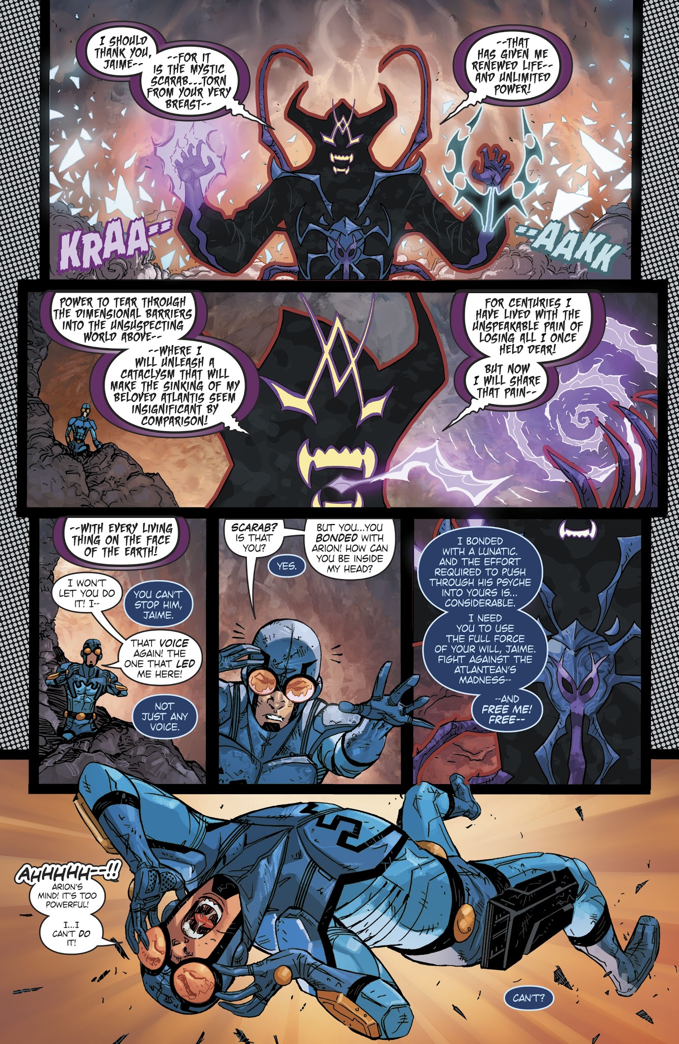 Read online Blue Beetle (2016) comic -  Issue #10 - 5