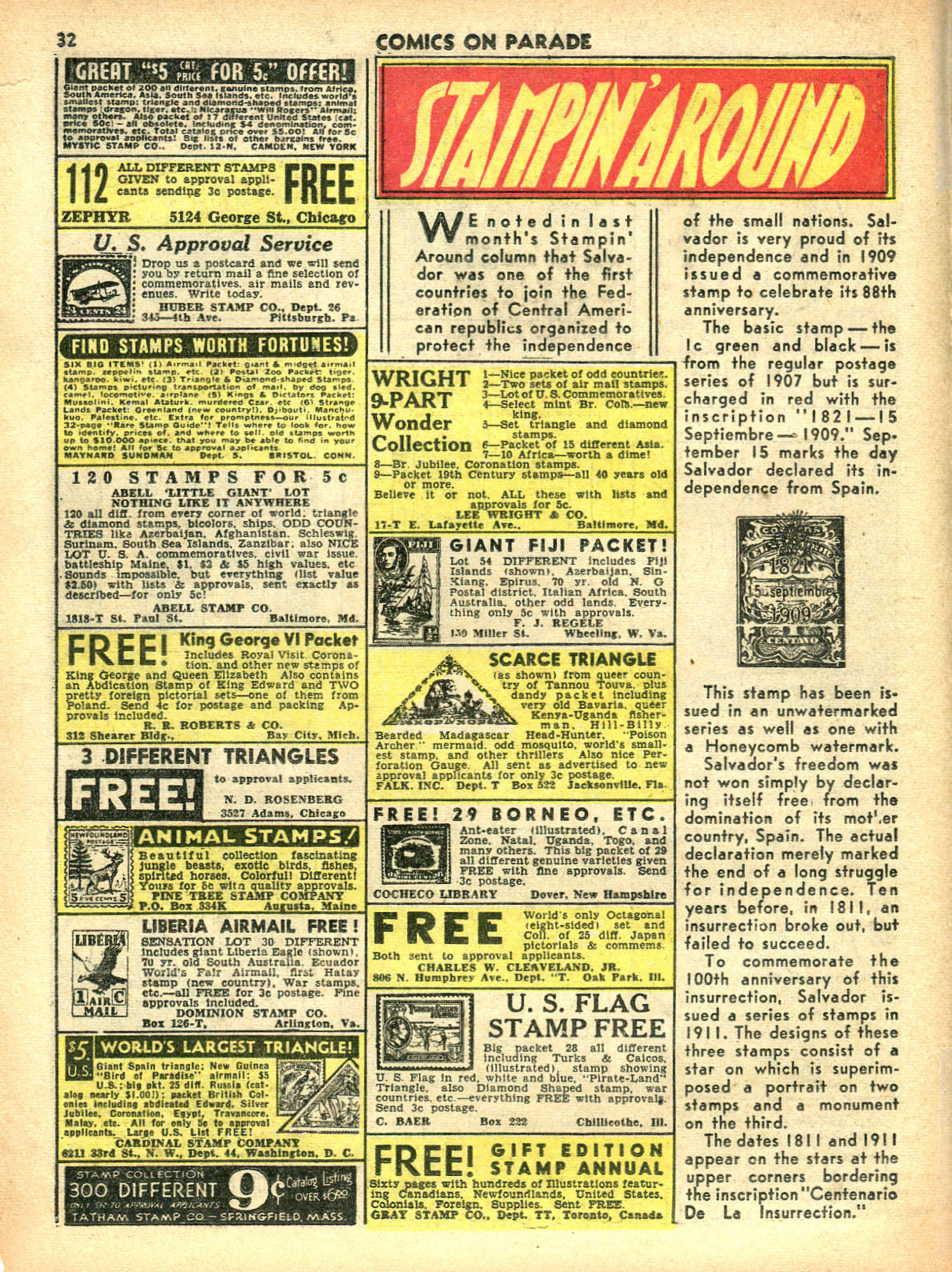 Read online Comics on Parade comic -  Issue #23 - 34