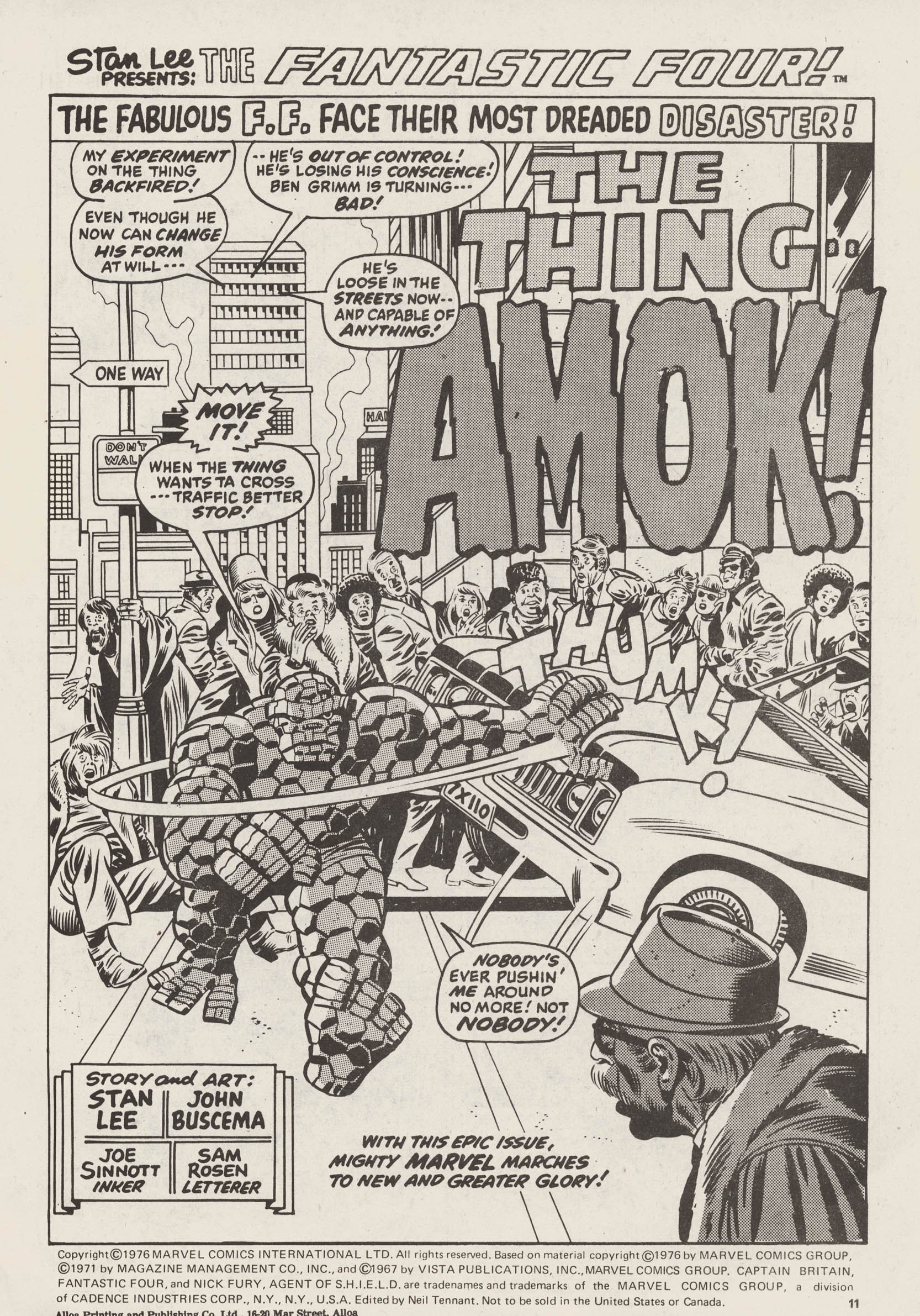 Read online Captain Britain (1976) comic -  Issue #3 - 11