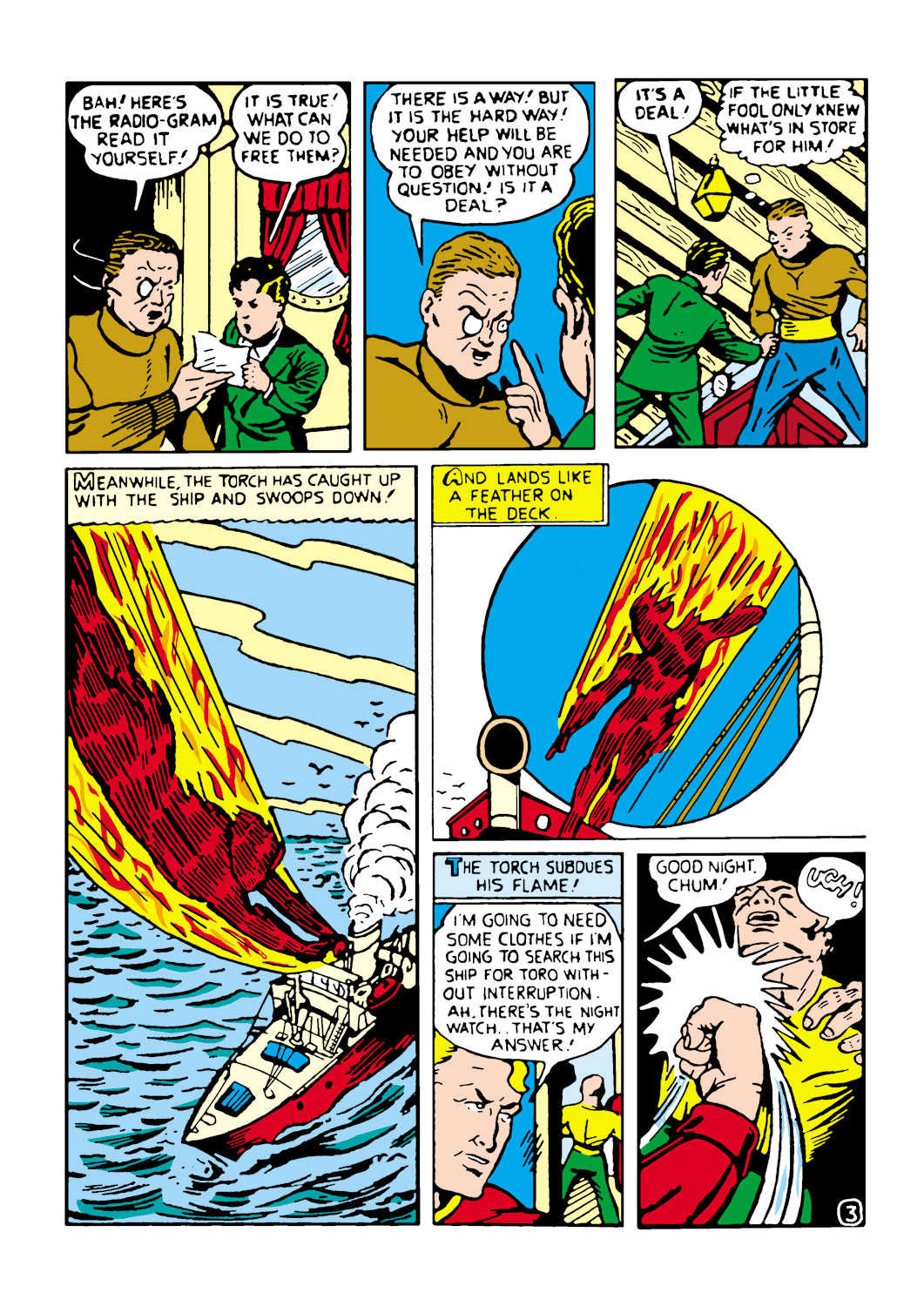 Read online The Human Torch (1940) comic -  Issue #3 - 27