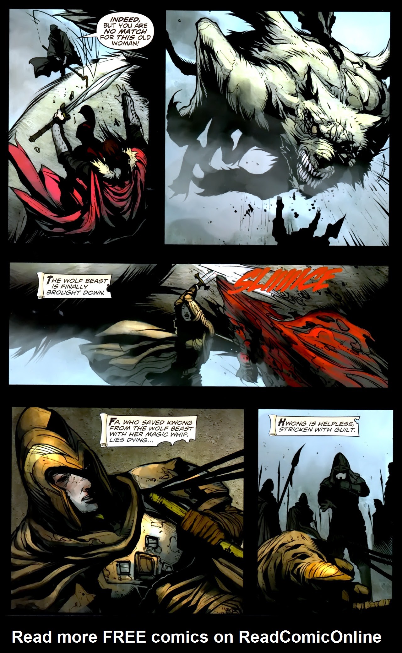 Read online Widow Warriors comic -  Issue #2 - 18